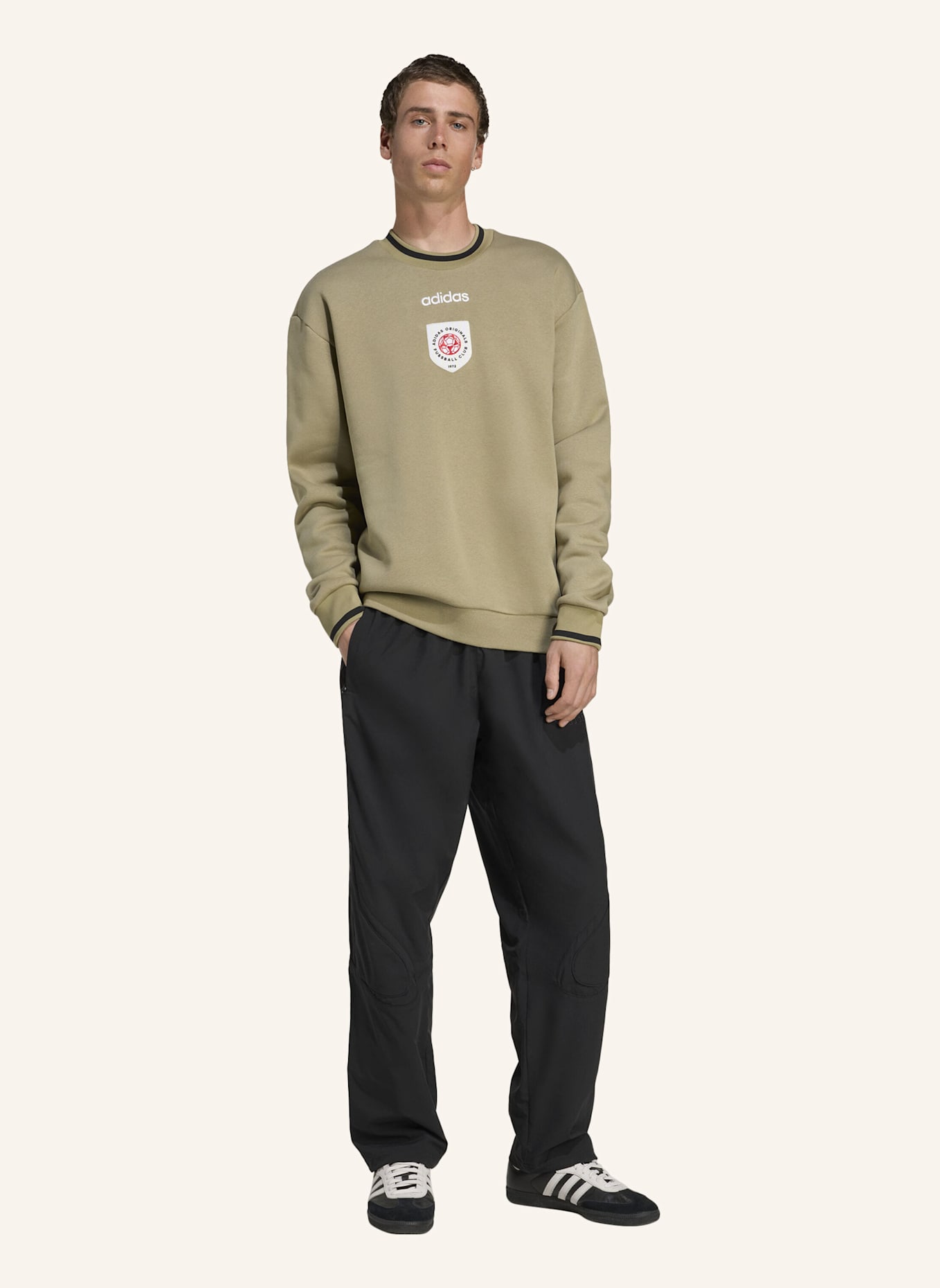 adidas Originals BADGE SWEATSHIRT: GRÜN
