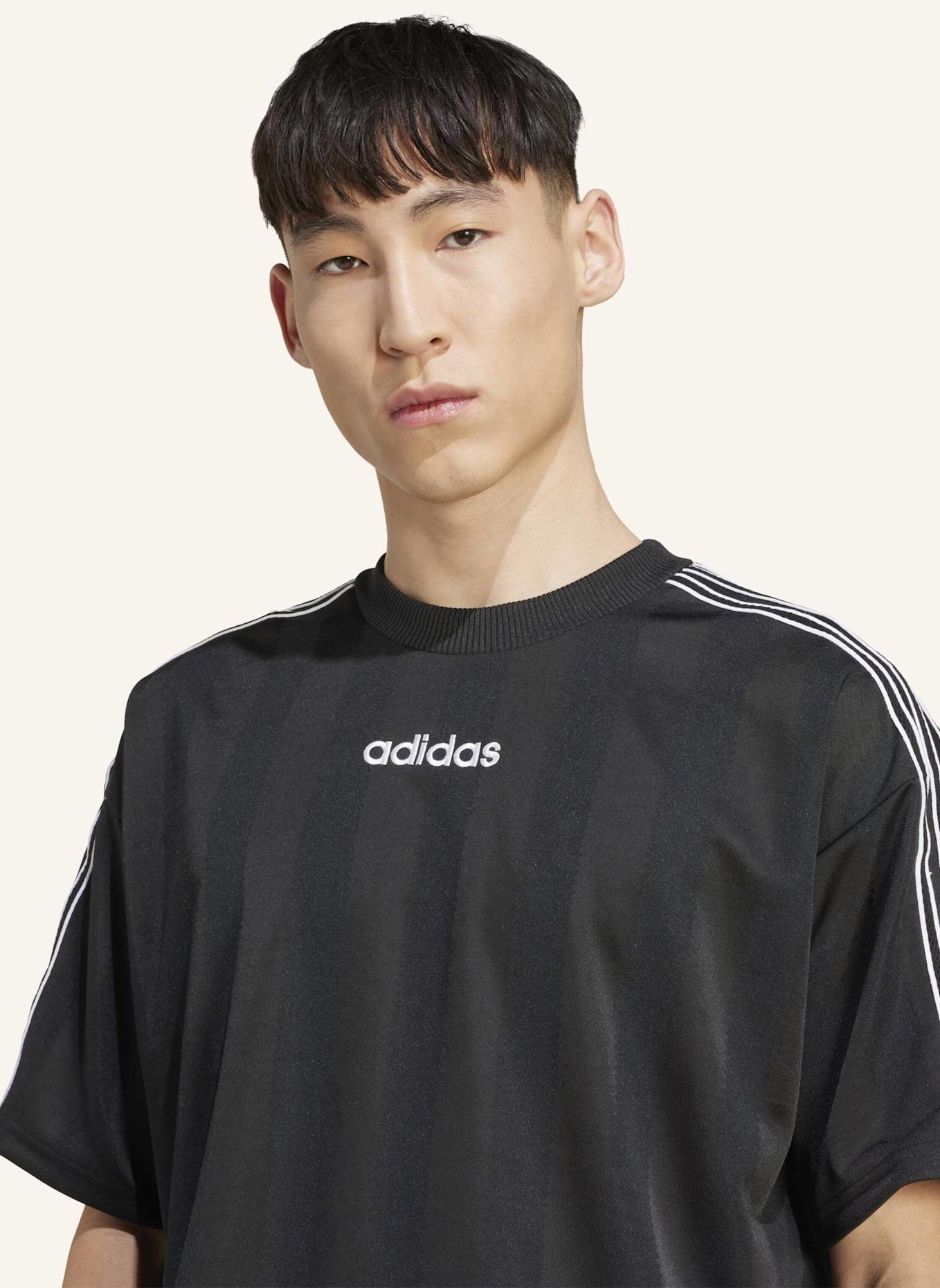 adidas Originals 90S STRIPE TRIKOT: SCHWARZ
