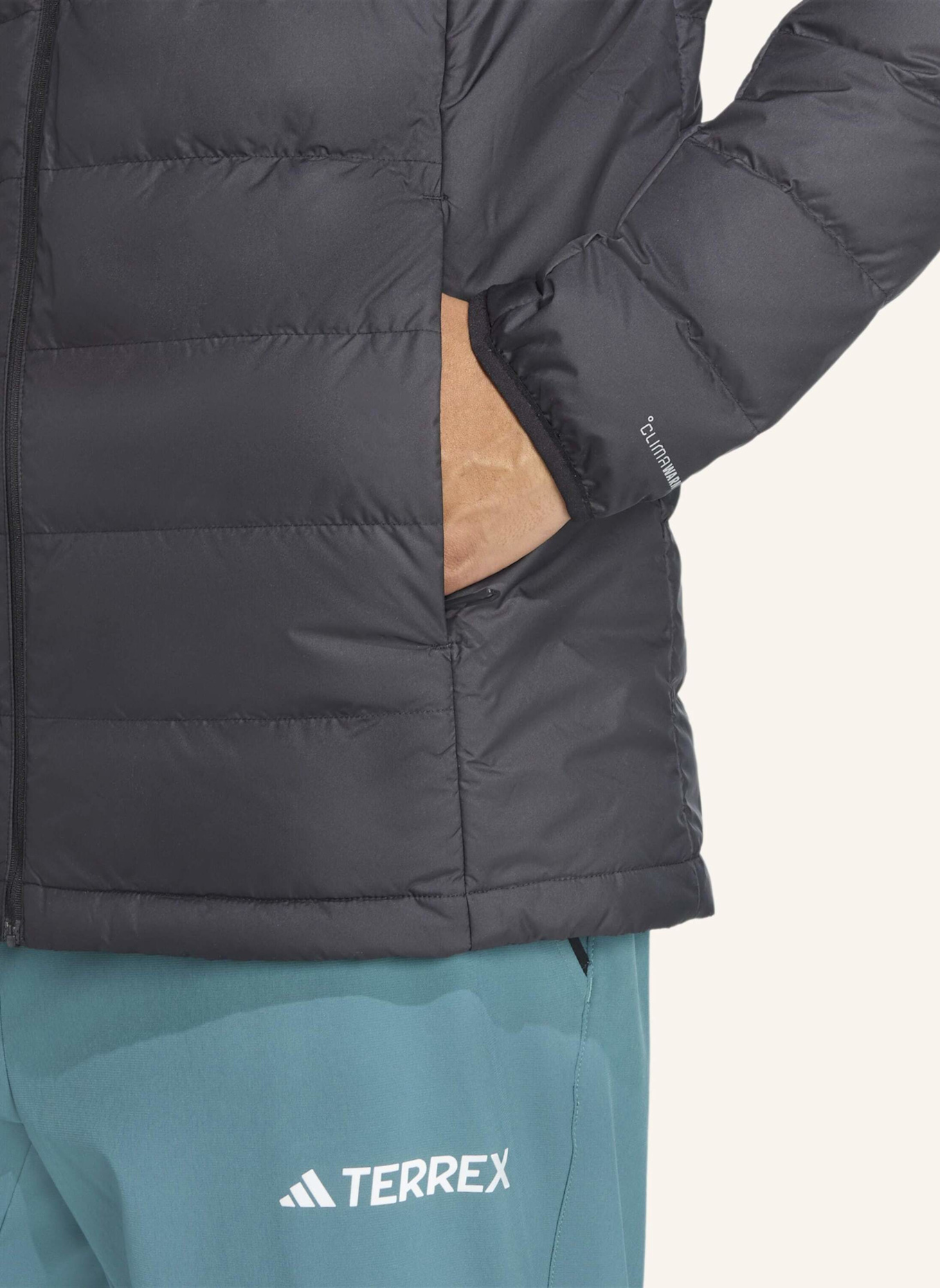 adidas TERREX TERREX MULTI LIGHT DOWN CLIMAWARM JACKE: SCHWARZ