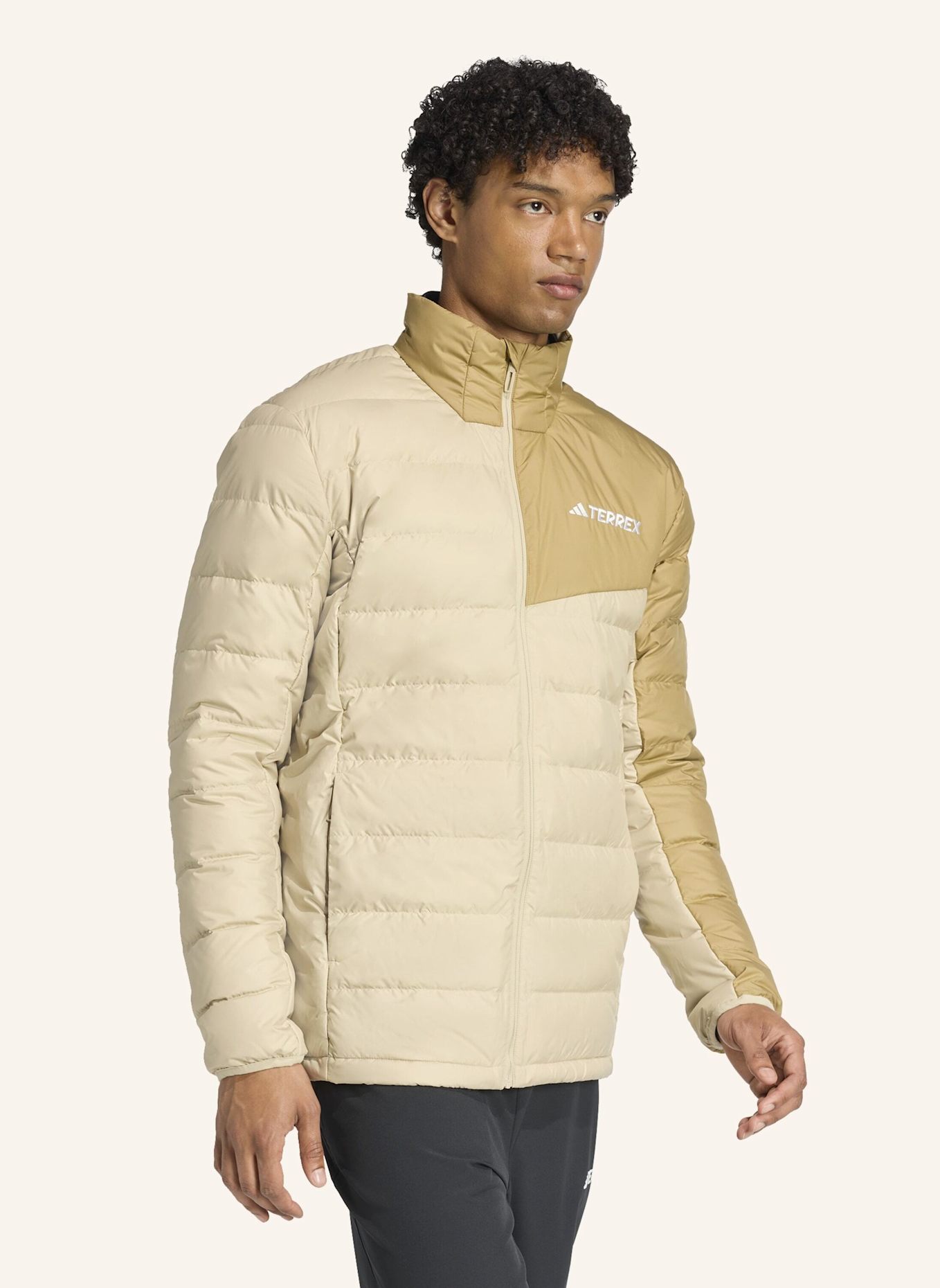 adidas TERREX TERREX MULTI LIGHT DOWN CLIMAWARM JACKE: BEIGE
