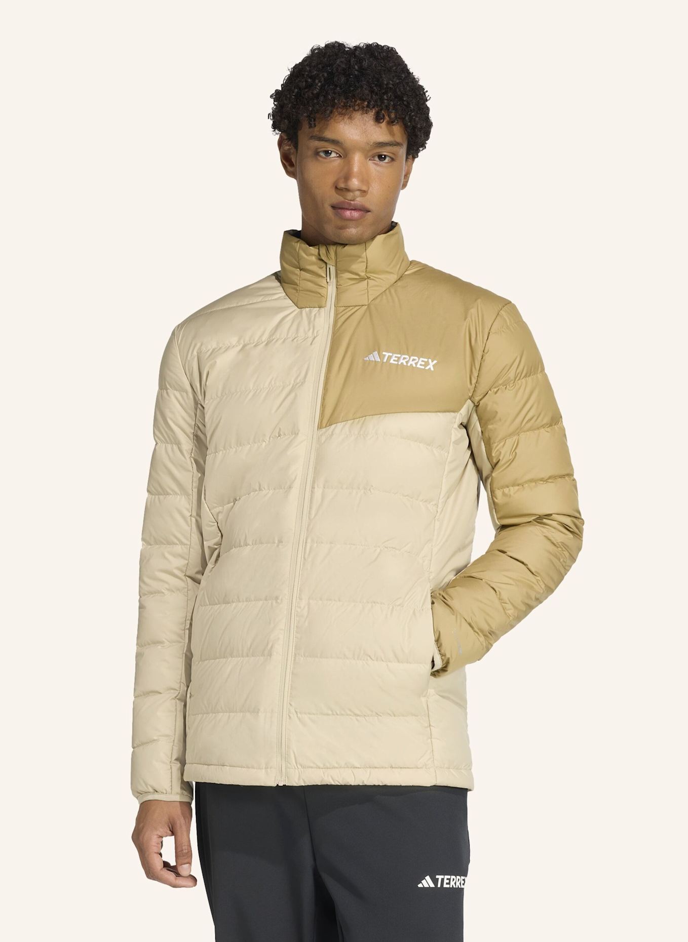 adidas TERREX TERREX MULTI LIGHT DOWN CLIMAWARM JACKE: BEIGE