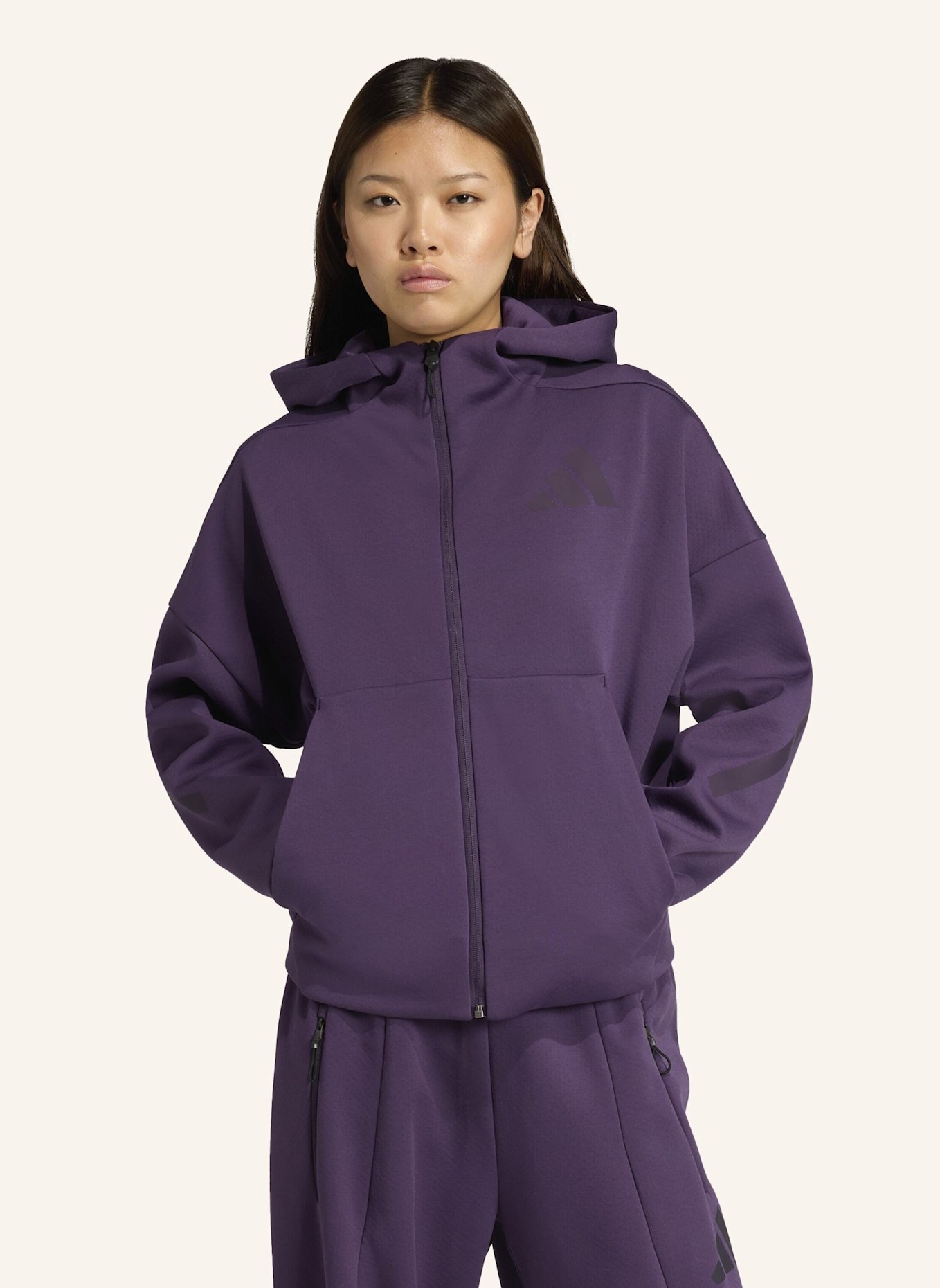 adidas Sweatjacke Z.N.E. FULL ZIP: LILA