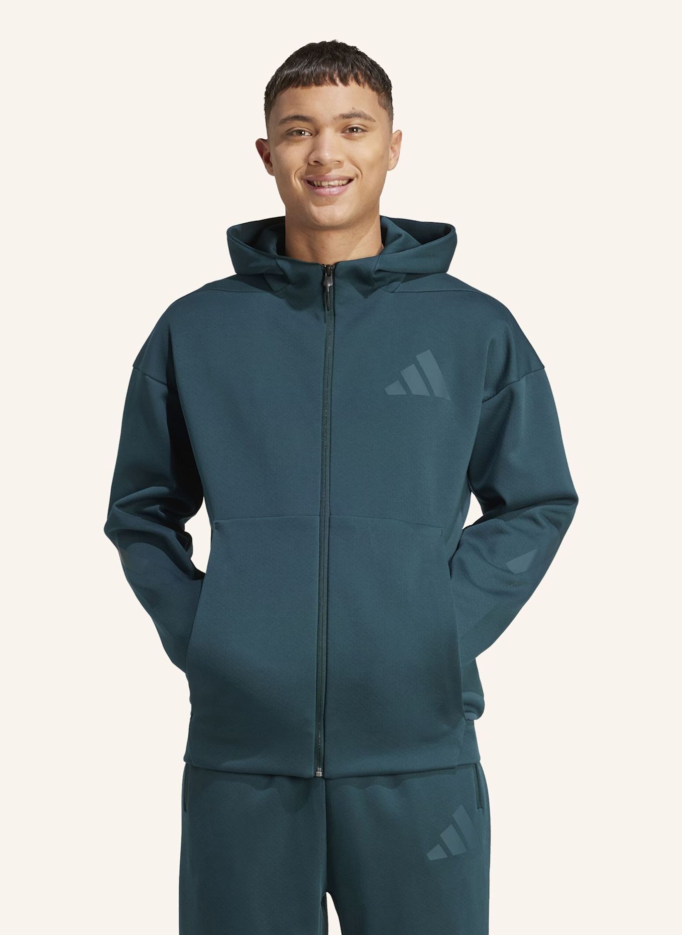 adidas Sweatjacke Z.N.E.: GRÜN