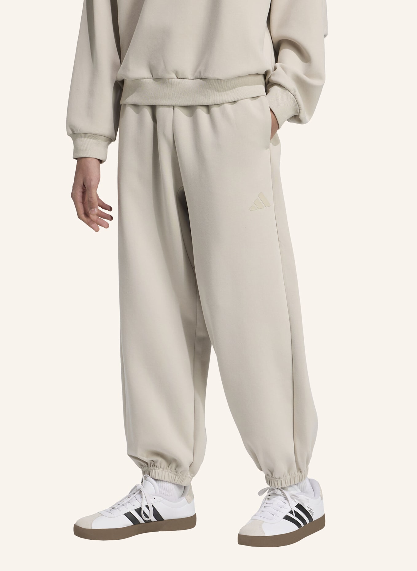 adidas Sweatpants SOFT LUX: BEIGE