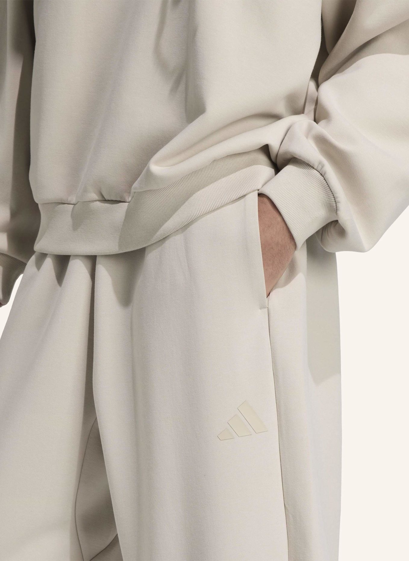 adidas Sweatpants SOFT LUX: BEIGE