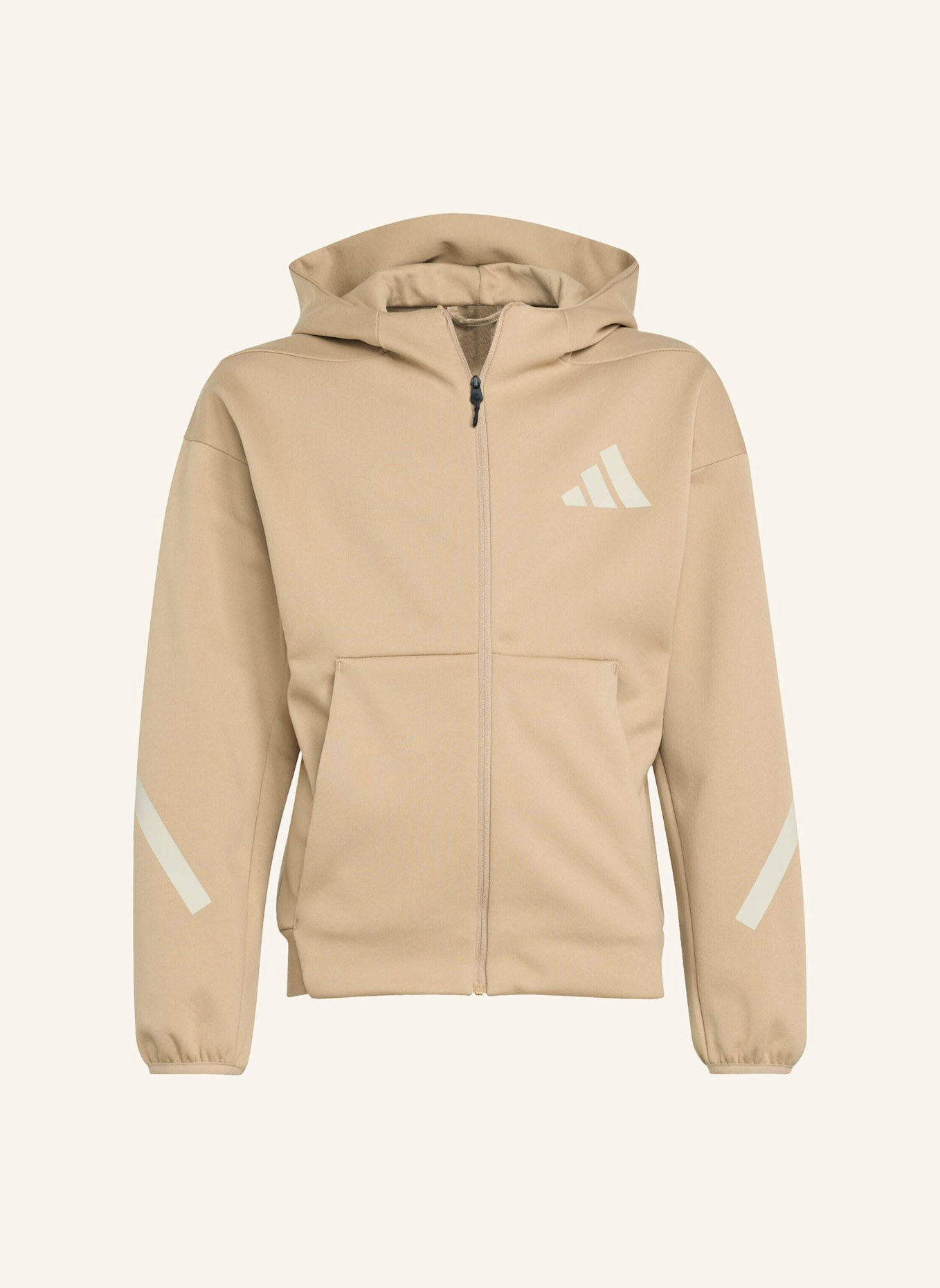 adidas Sweatjacke Z.N.E. FULL ZIP: BEIGE