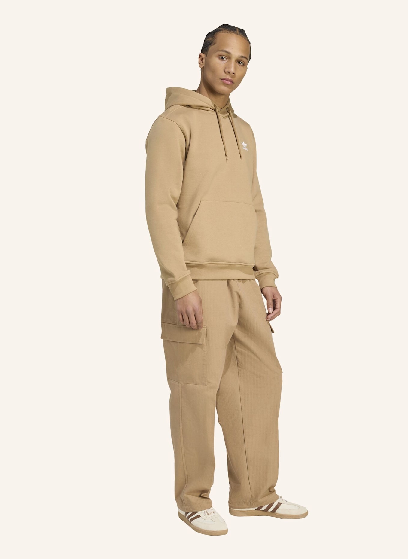 adidas Originals TREFOIL ESSENTIALS WOVEN: BEIGE