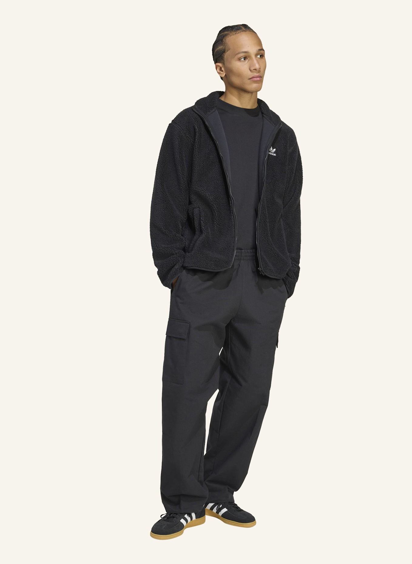 adidas Originals TREFOIL ESSENTIALS WOVEN: SCHWARZ/ WEISS