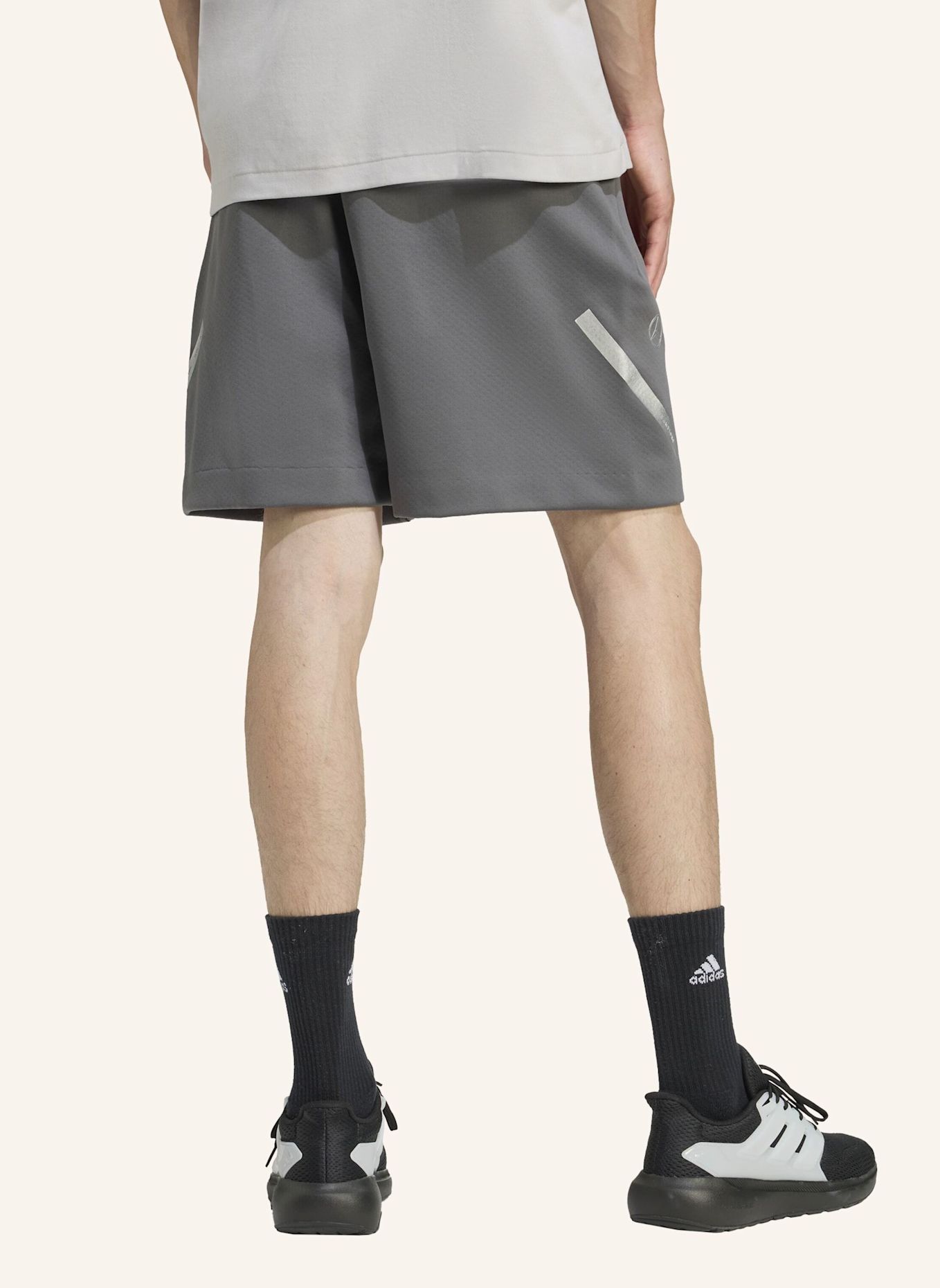 adidas MERCEDES-AMG PETRONAS F1 TEAM SILBERPFEILE T-SHIRT: GRAU