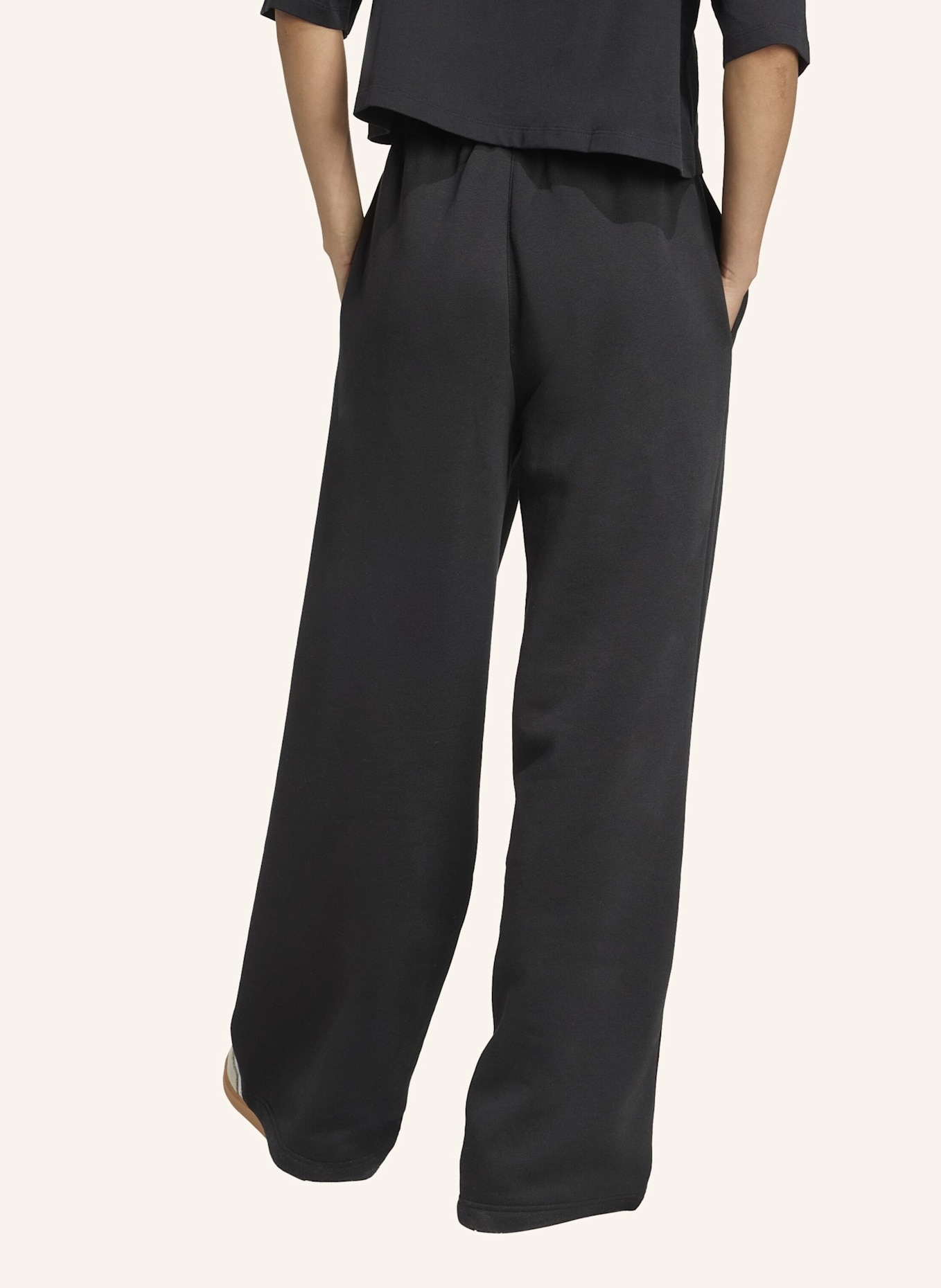 adidas Originals ESSENTIALS WIDE LEG HOSE: SCHWARZ
