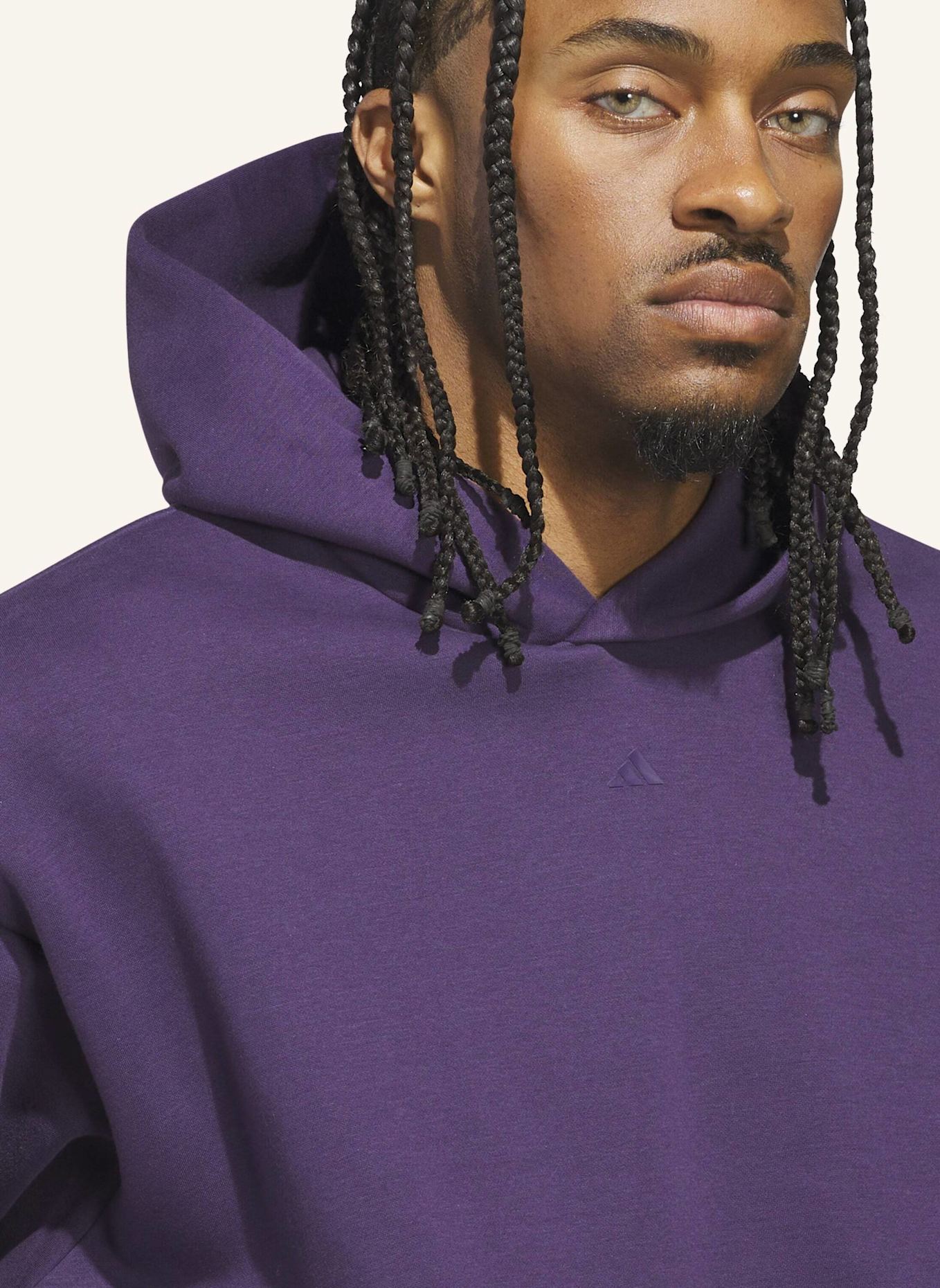 adidas ADIDAS BASKETBALL HOODIE – GENDERNEUTRAL: LILA