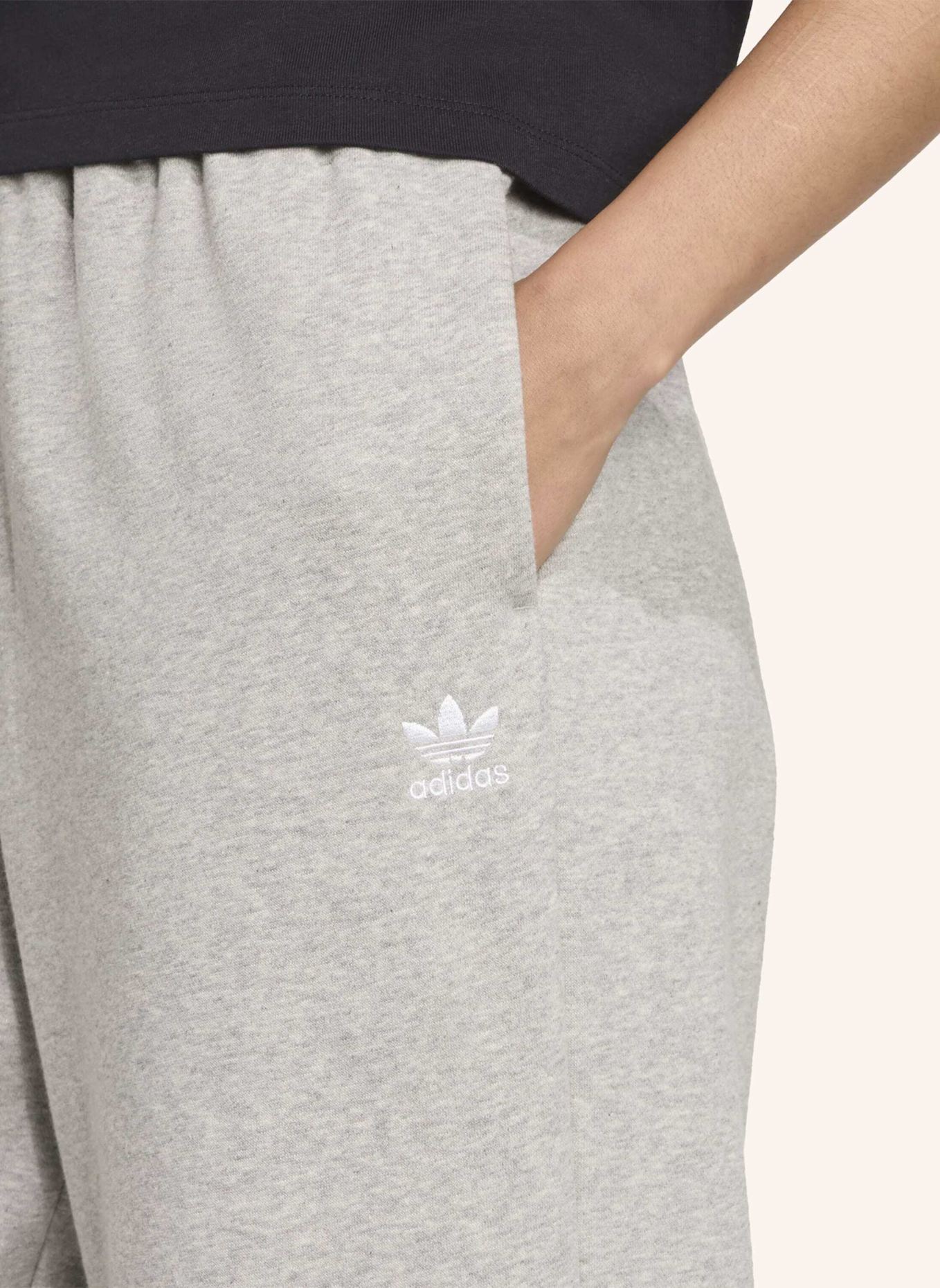 adidas Originals ESSENTIALS WIDE LEG HOSE: GRAU