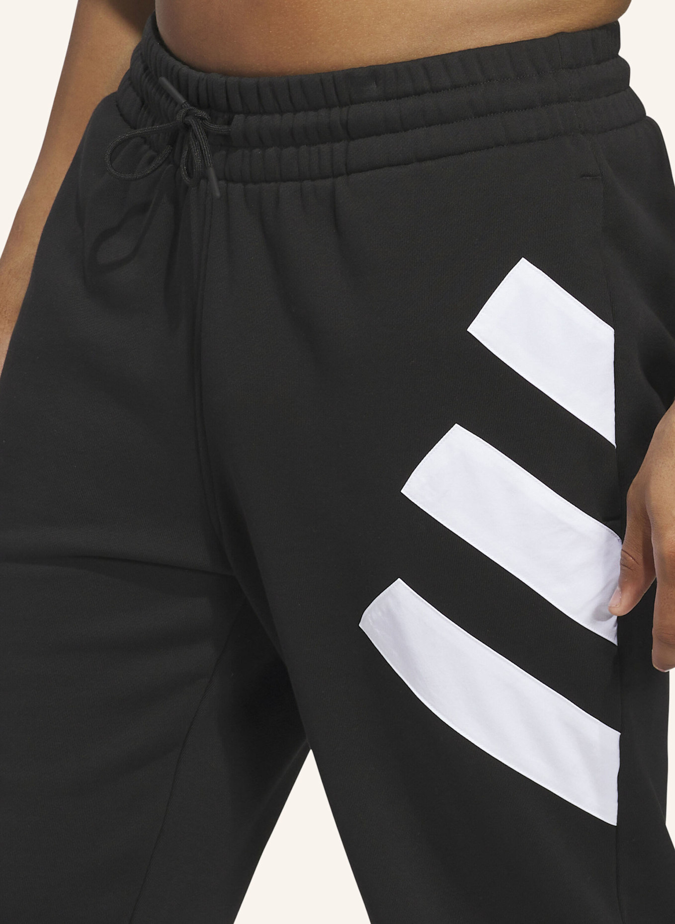 adidas Originals ANTHONY EDWARDS FOUNDATION FLEECE HOSE: SCHWARZ