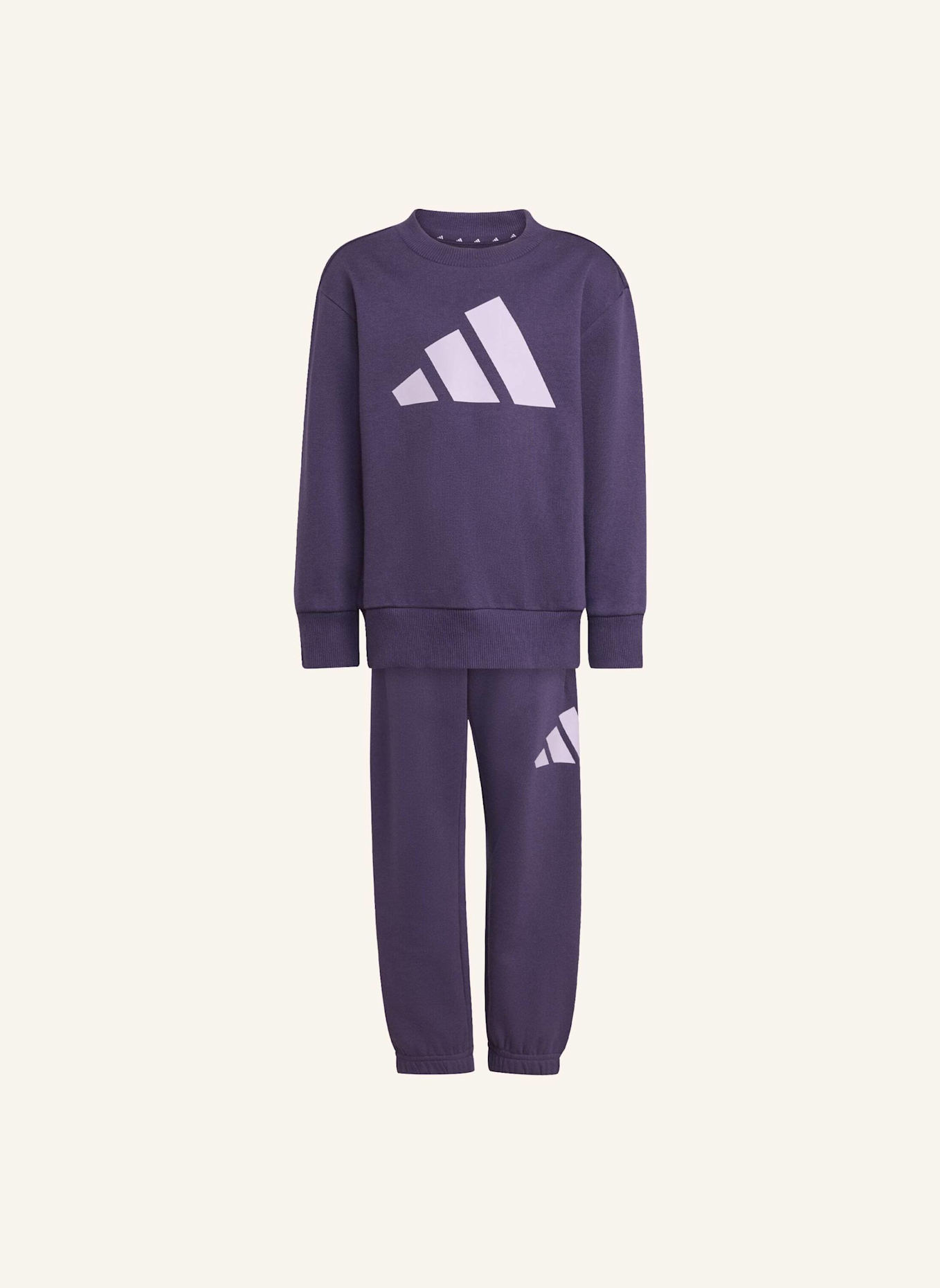 adidas ESSENTIALS KIDS JOGGINGANZUG: LILA/ HELLLILA