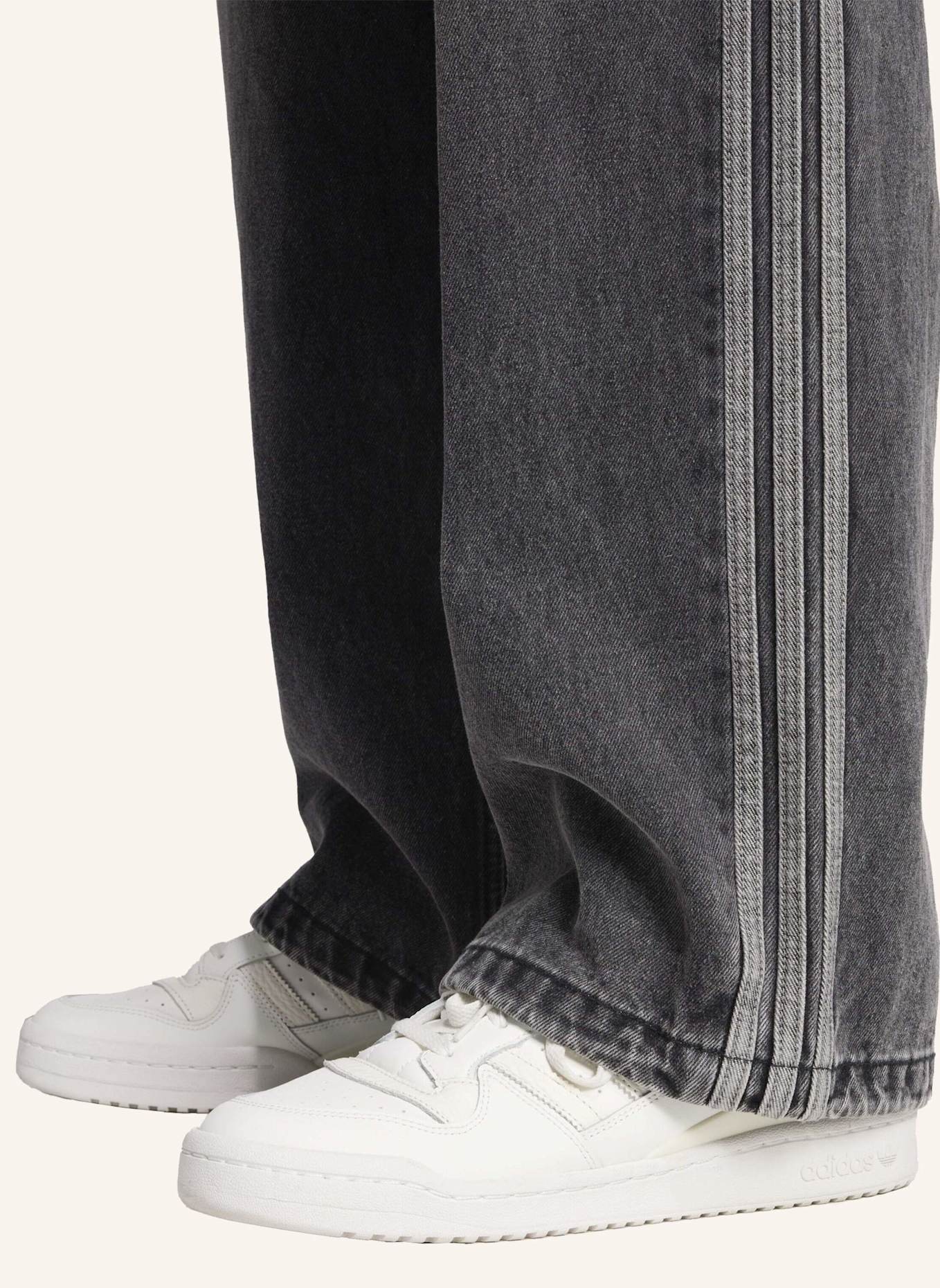 adidas Originals ADILENIUM SEASON 4 TEAMGEIST DENIM JOGGINGHOSE: SCHWARZ