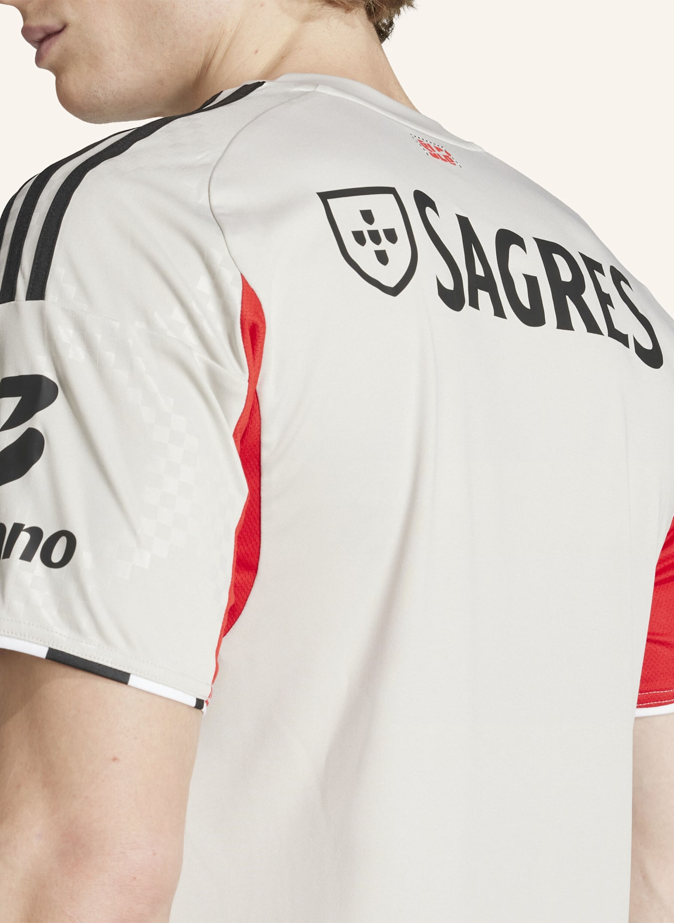 adidas BENFICA LISSABON 25/26 AUSWÄRTSTRIKOT: BEIGE