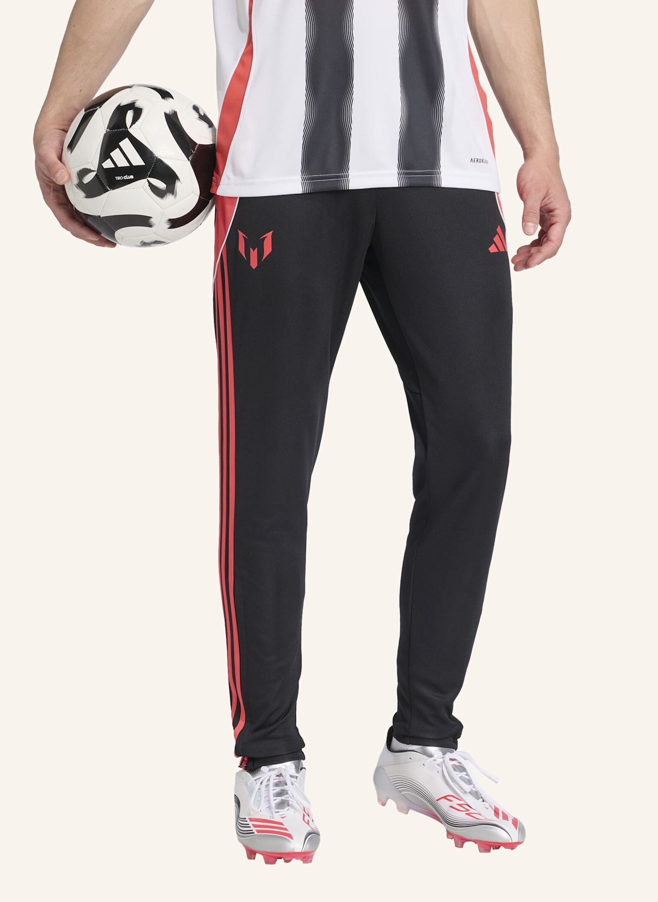 adidas MESSI HOSE: SCHWARZ