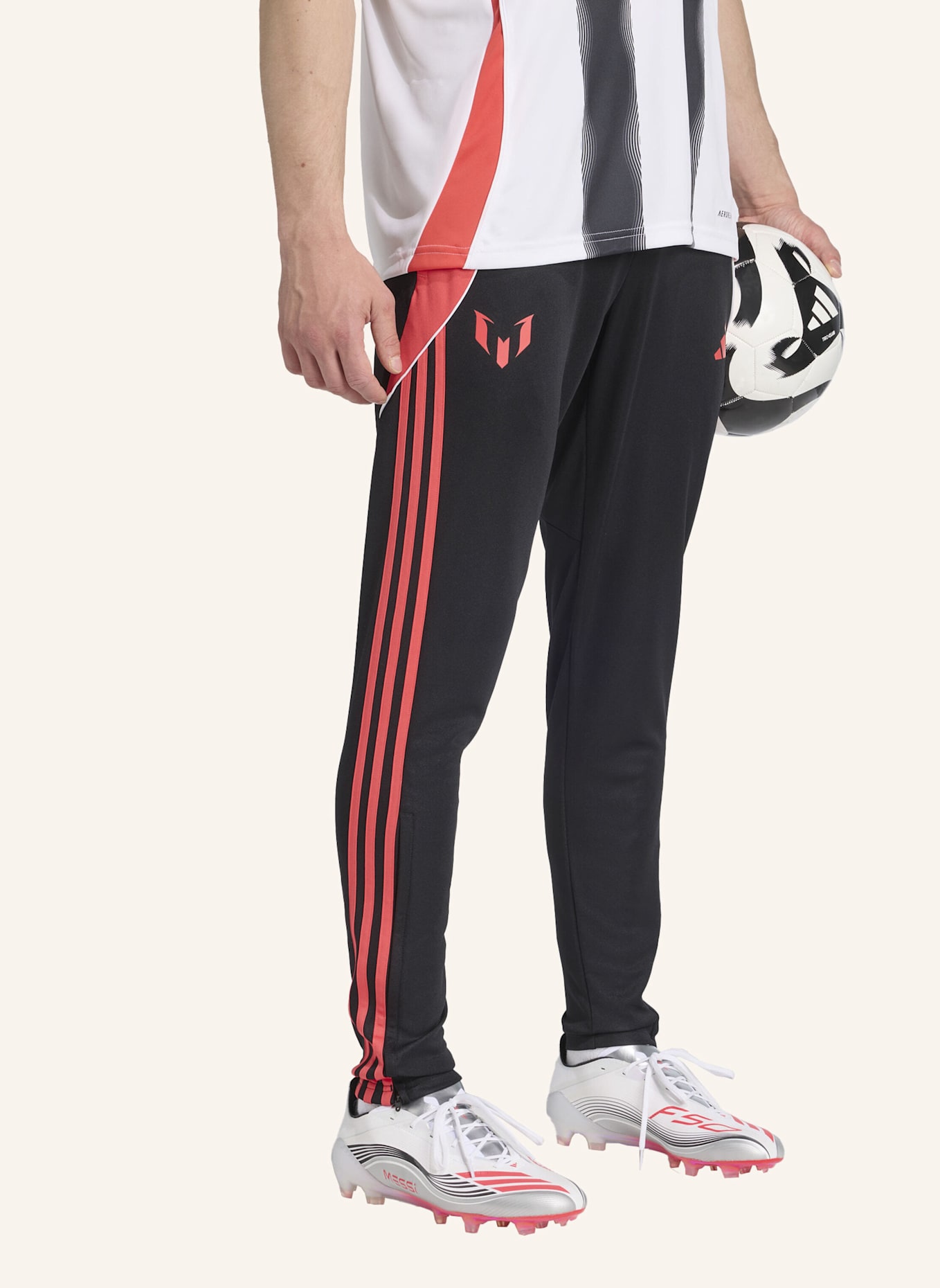 adidas MESSI HOSE: SCHWARZ