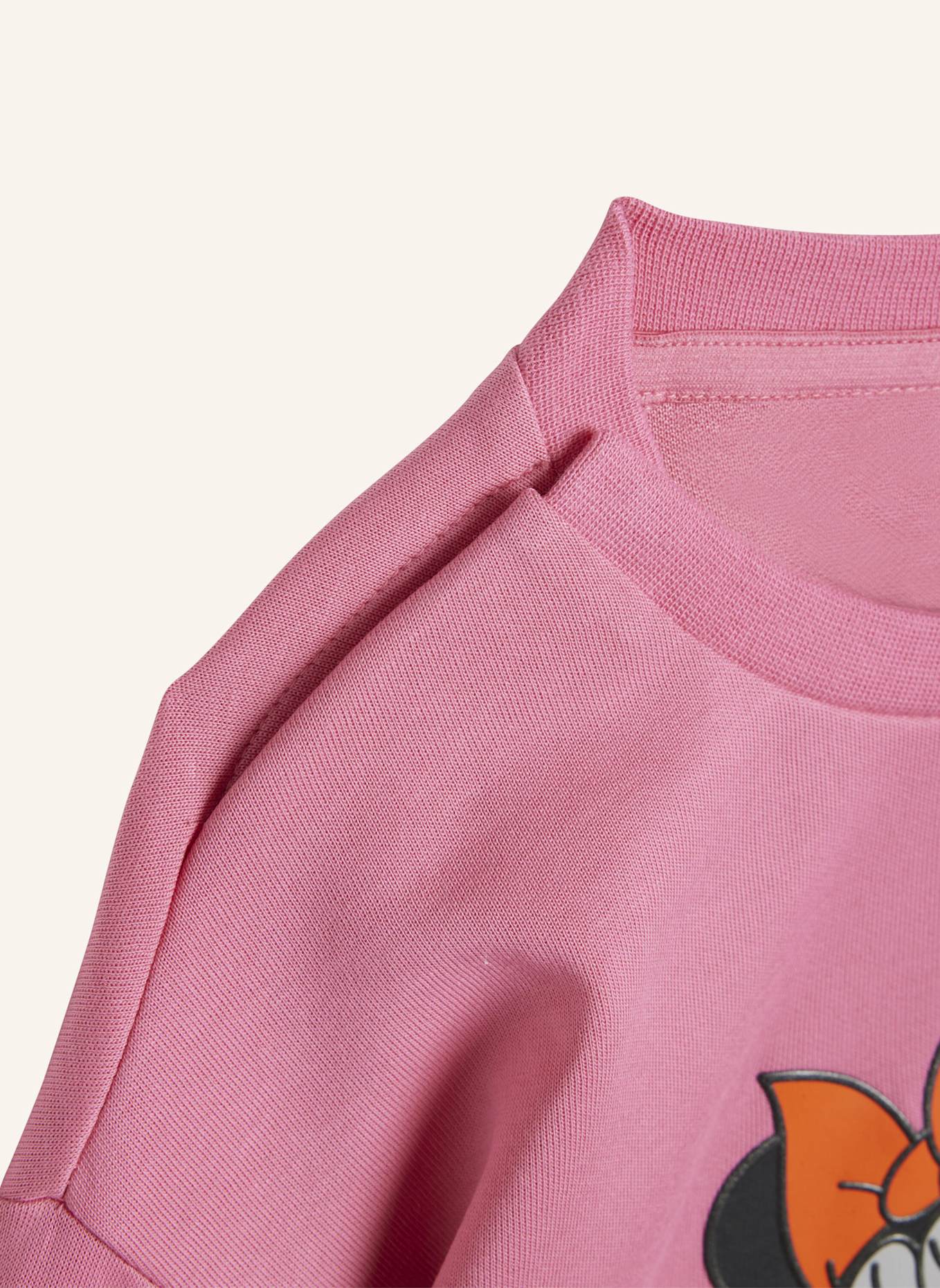 adidas DISNEY MINNIE MAUS JOGGINGANZUG FÜR KINDER: ROSA/ WEISS