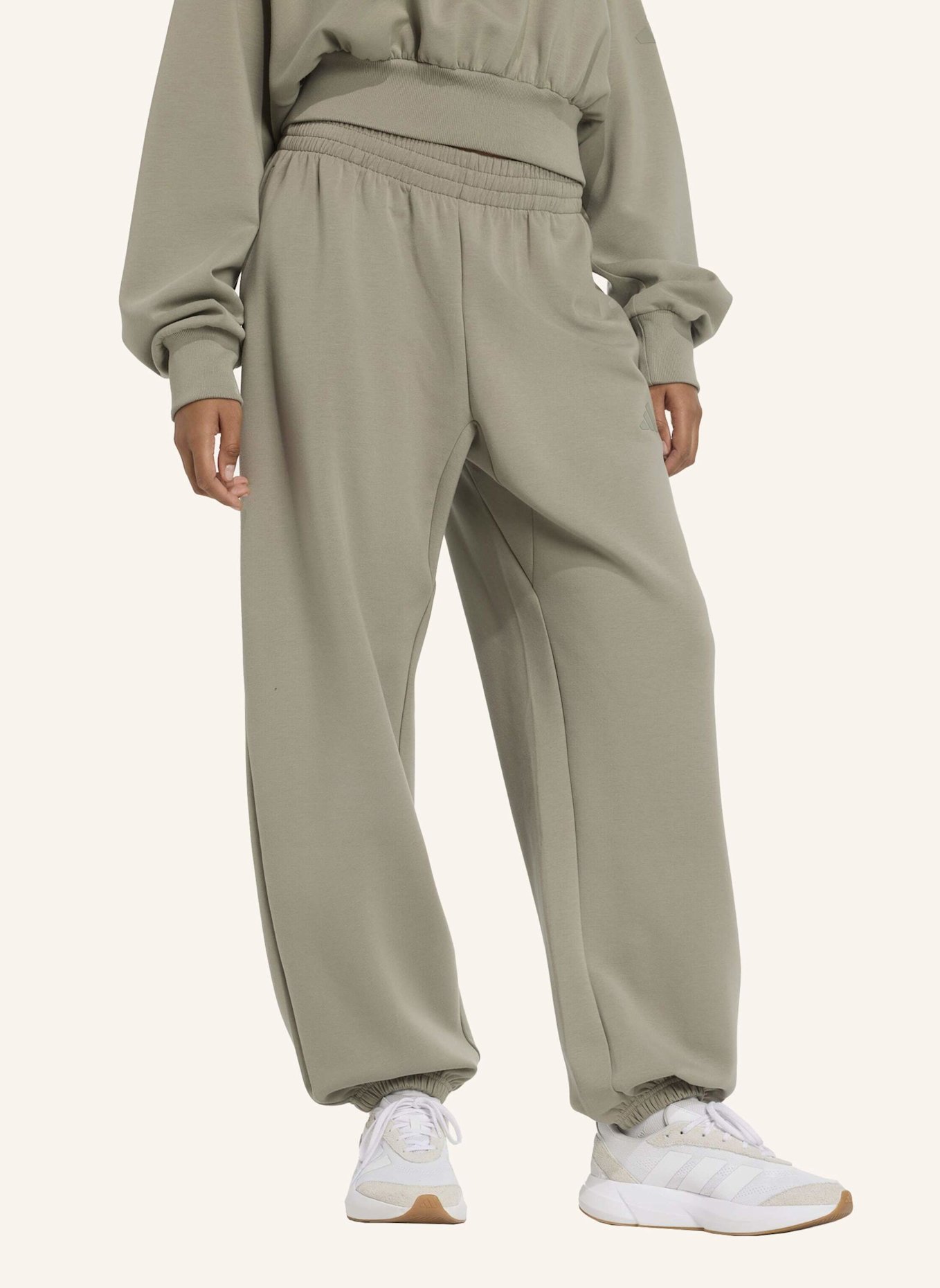 adidas Sweatpants SOFT LUX LOOSE: SILBER