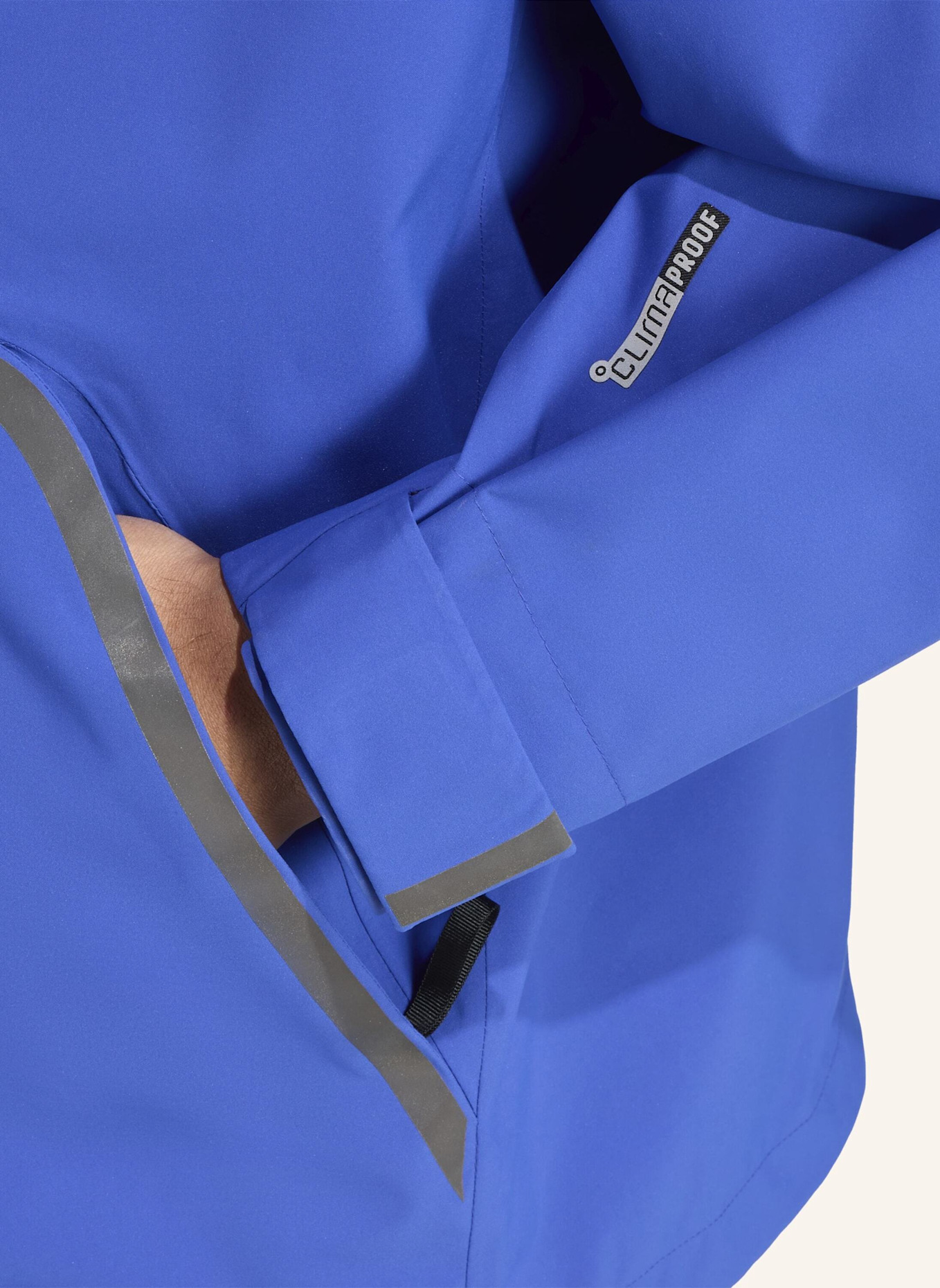 adidas MYSHELTER CLIMAPROOF REGENJACKE: BLAU