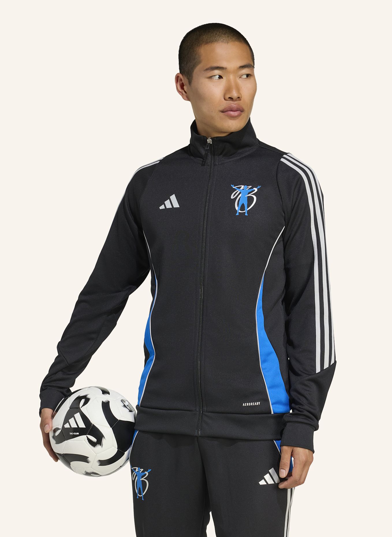 adidas JUDE BELLINGHAM TRAININGSJACKE: SCHWARZ