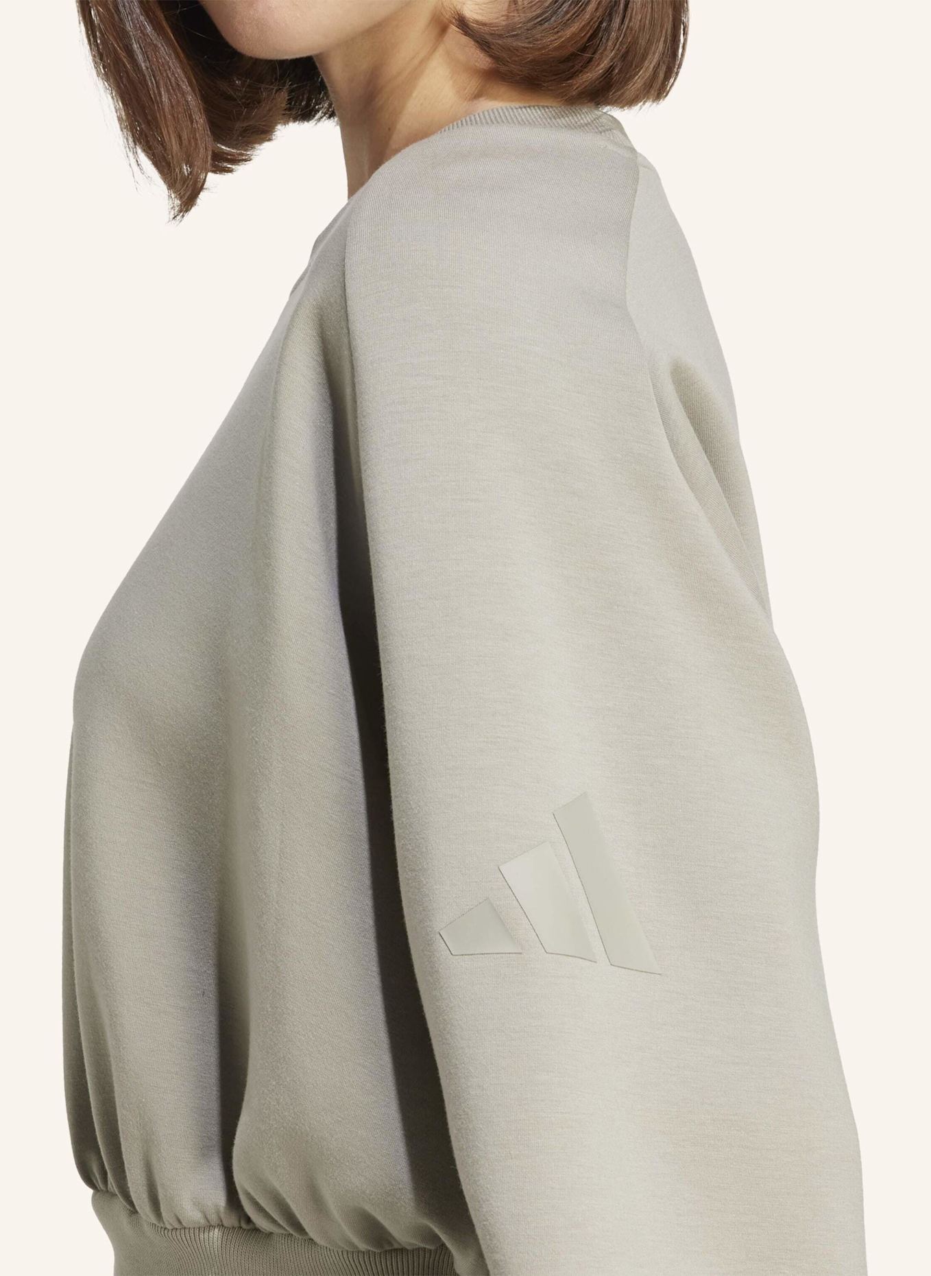 adidas Sweatshirt SOFT LUX: SILBER