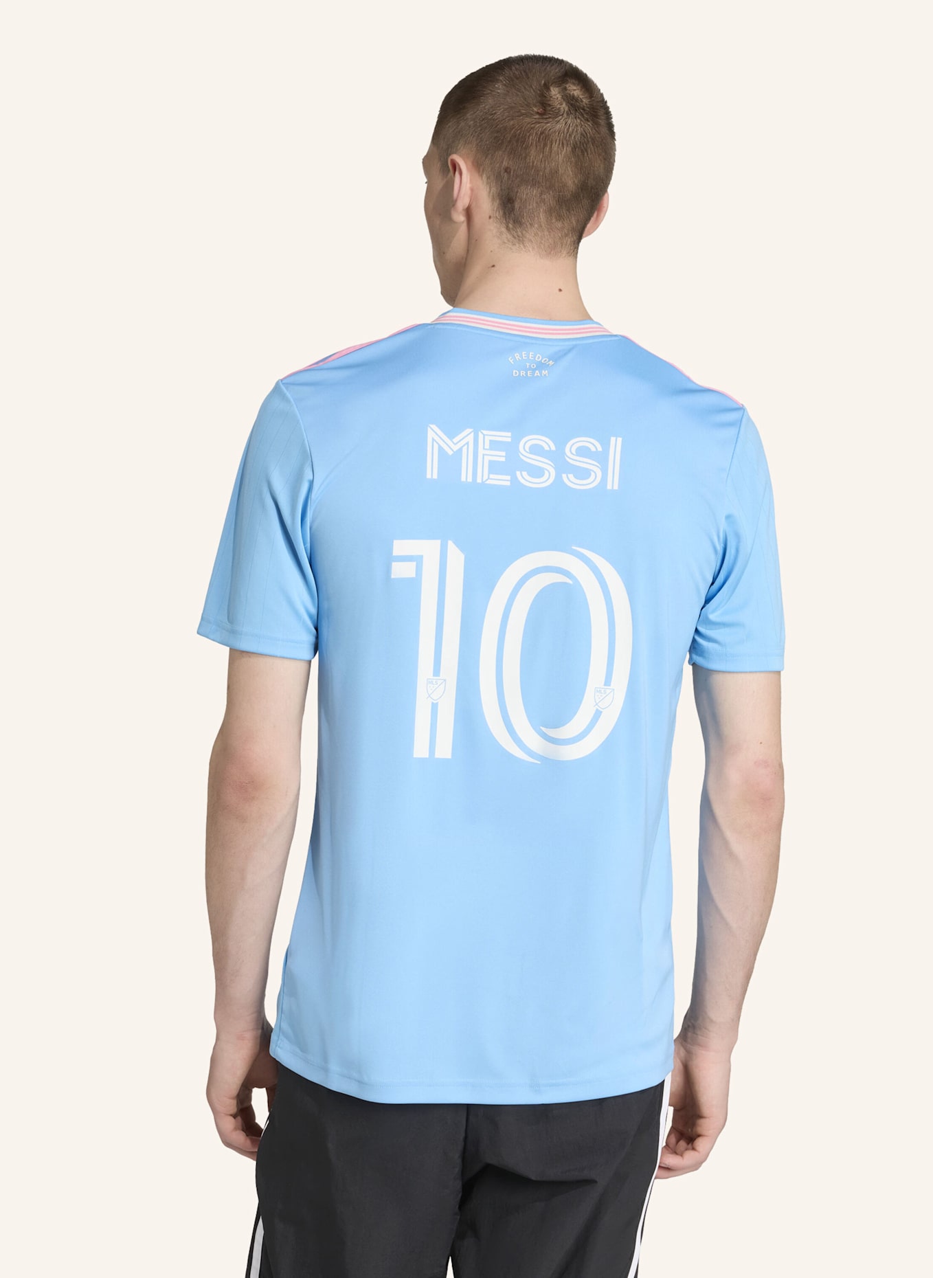 adidas INTER MIAMI CF 25/26 MESSI AUSWEICHTRIKOT: BLAU