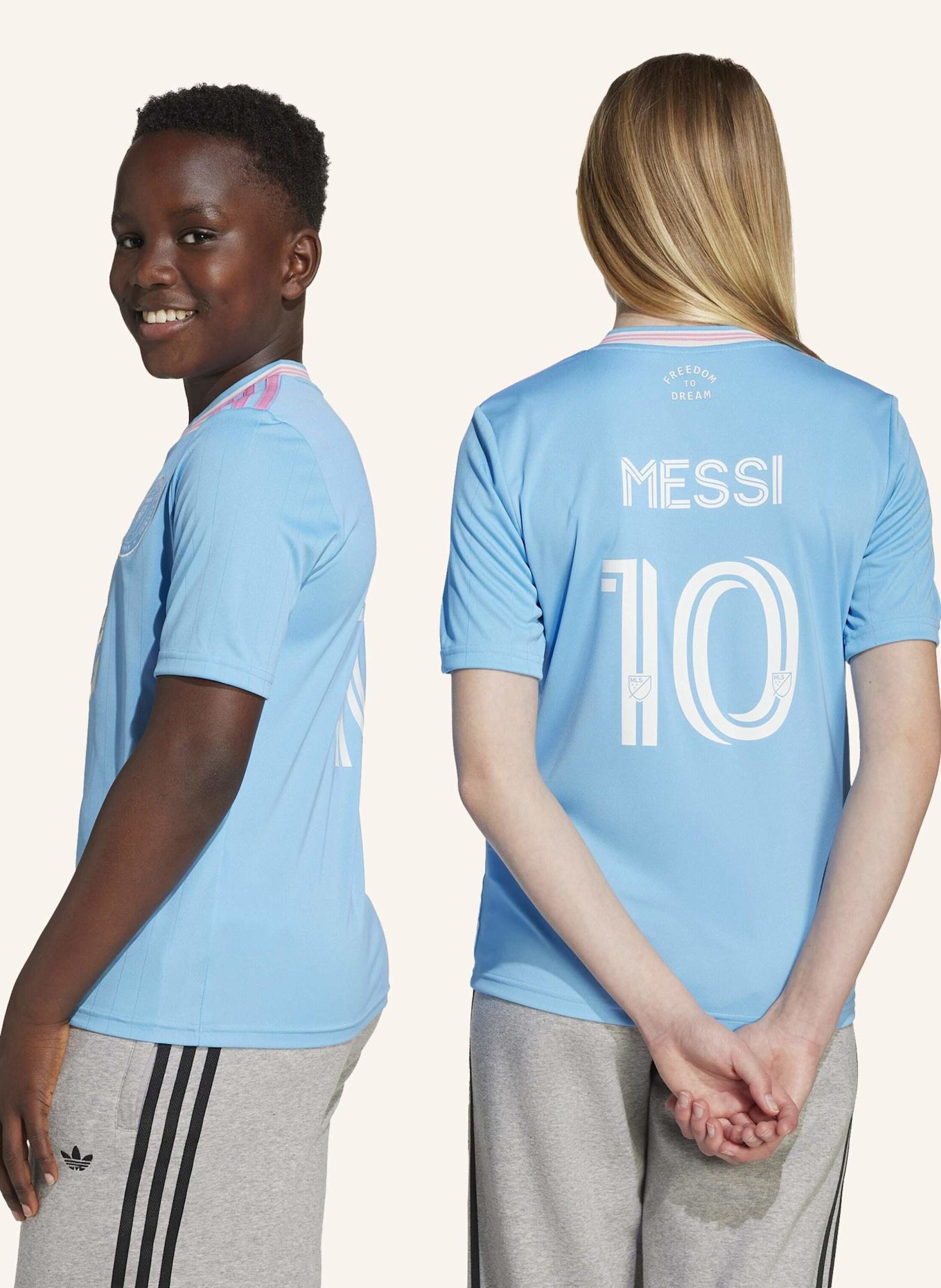 adidas INTER MIAMI CF 25/26 KIDS AUSWEICHTRIKOT: BLAU