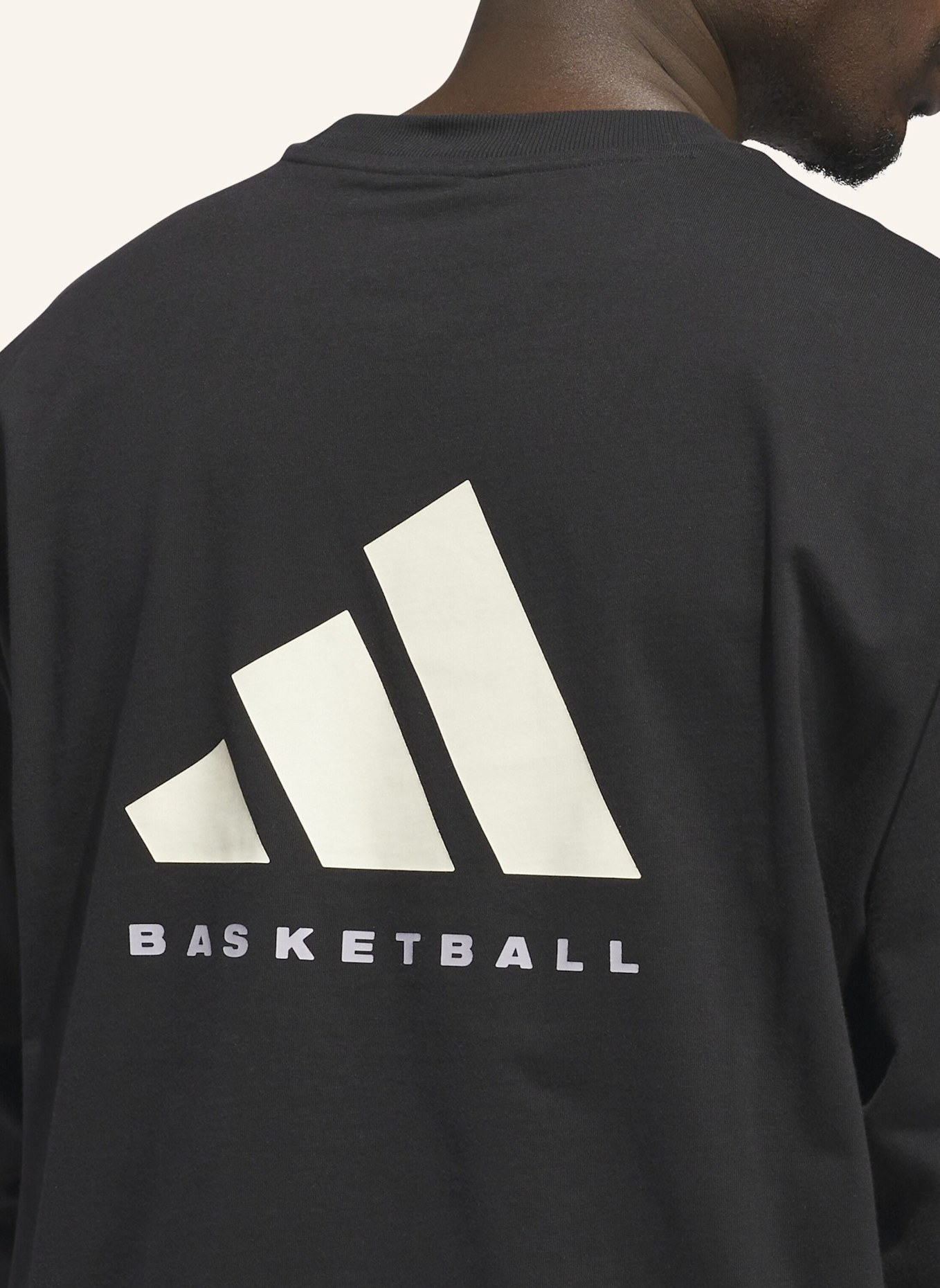 adidas ADIDAS BASKETBALL LONGSLEEVE – GENDERNEUTRAL: SCHWARZ
