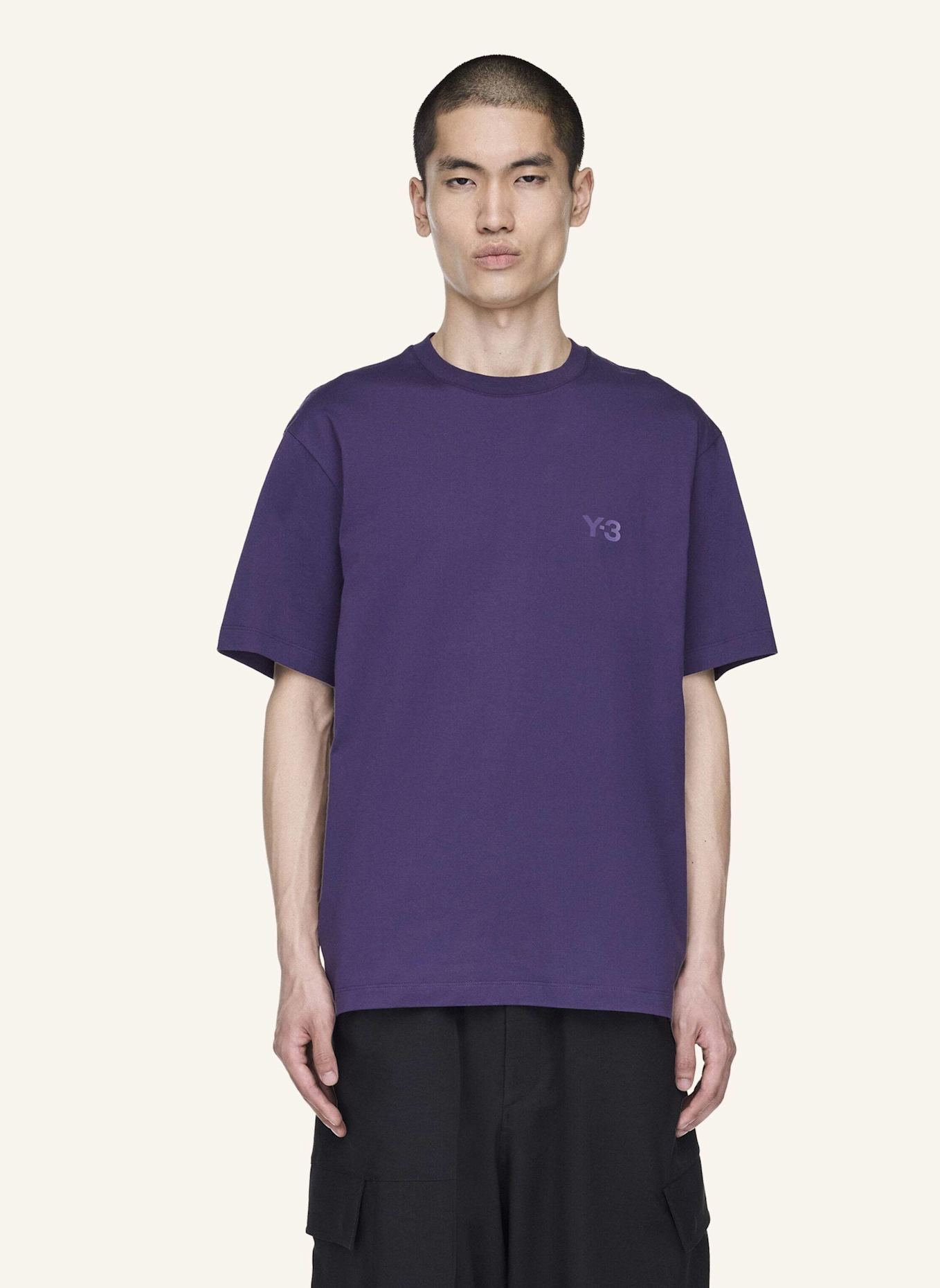 Y-3 Y-3 REGULAR T-SHIRT: LILA