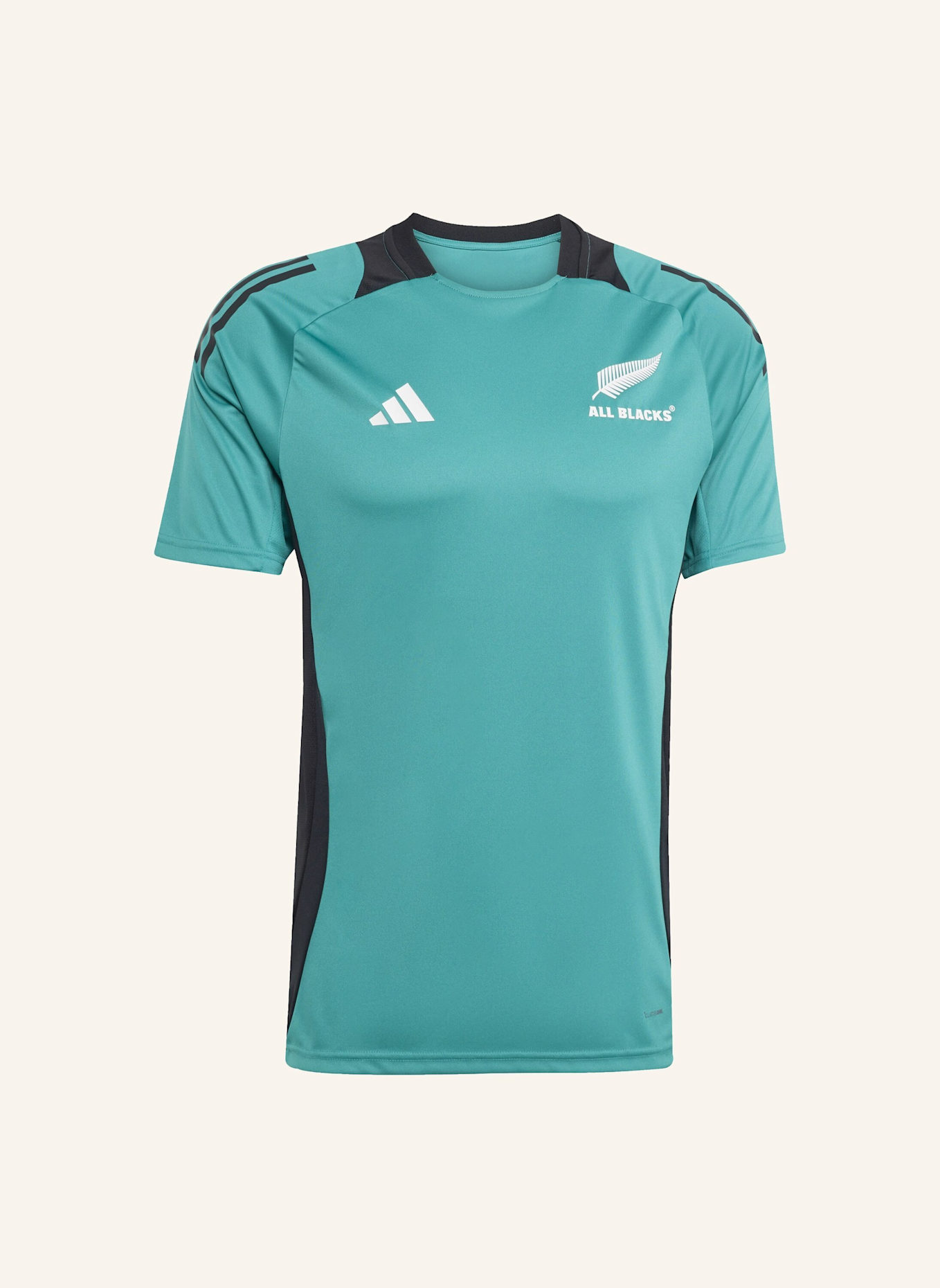 adidas ALL BLACKS PERFORMANCE T-SHIRT: TÜRKIS