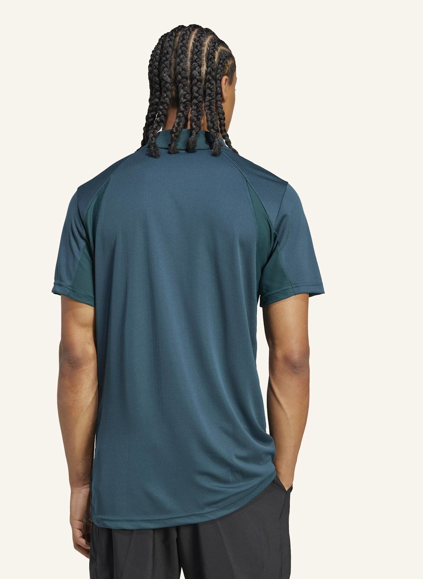 adidas TENNIS CLIMACOOL FREELIFT POLOSHIRT: GRÜN