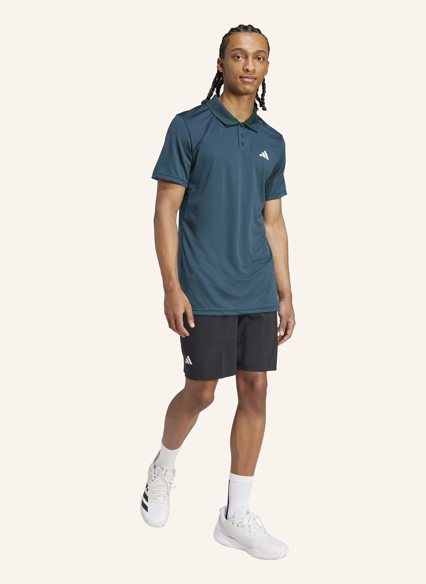 adidas TENNIS CLIMACOOL FREELIFT POLOSHIRT: GRÜN