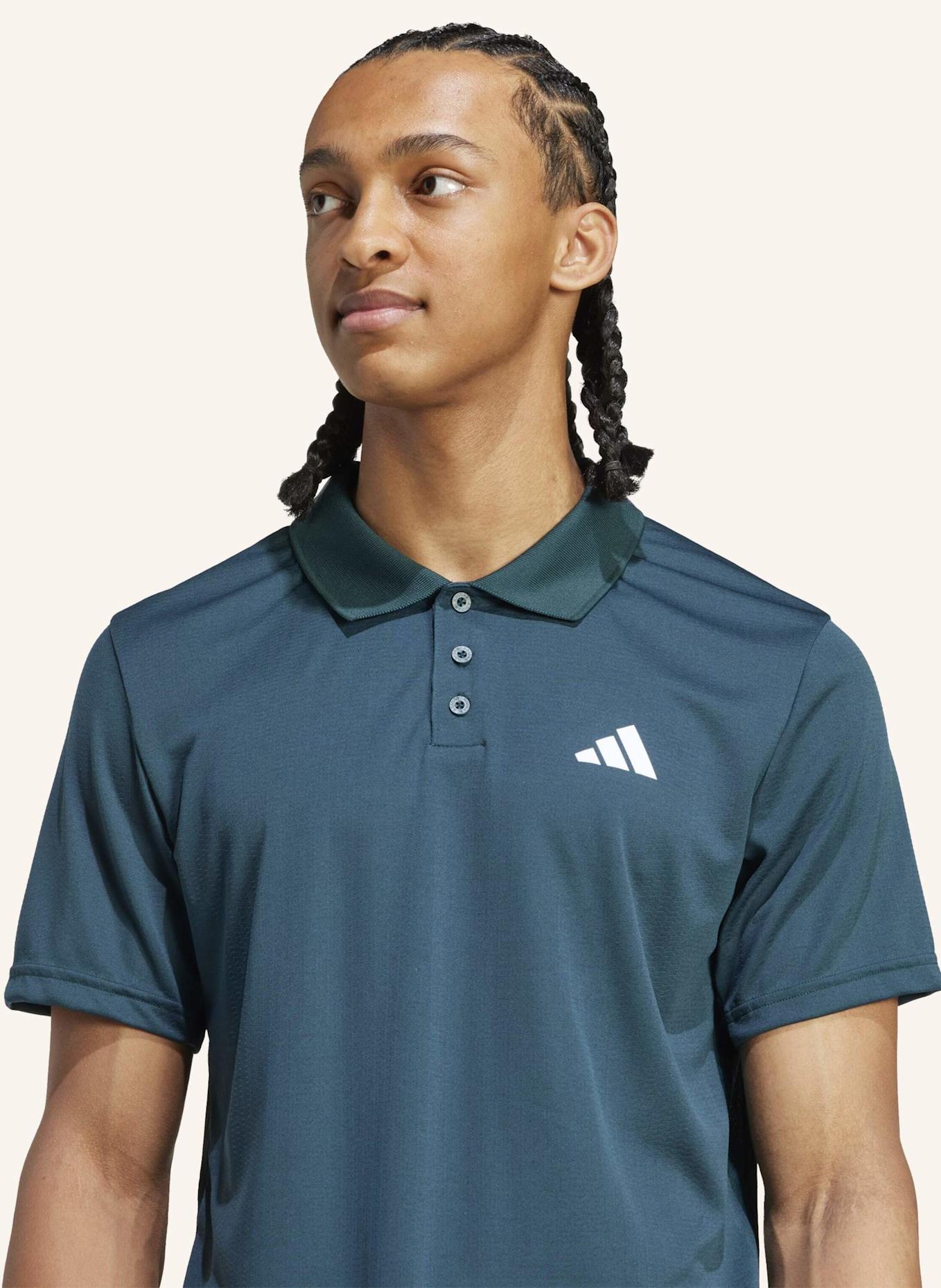 adidas TENNIS CLIMACOOL FREELIFT POLOSHIRT: GRÜN