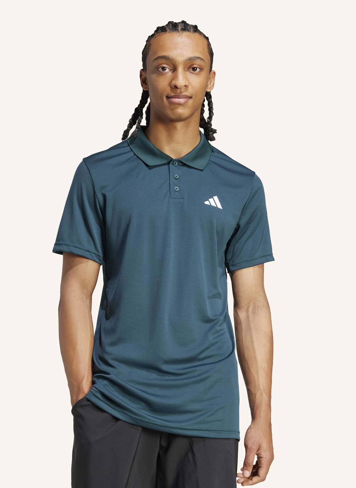 adidas TENNIS CLIMACOOL FREELIFT POLOSHIRT: GRÜN