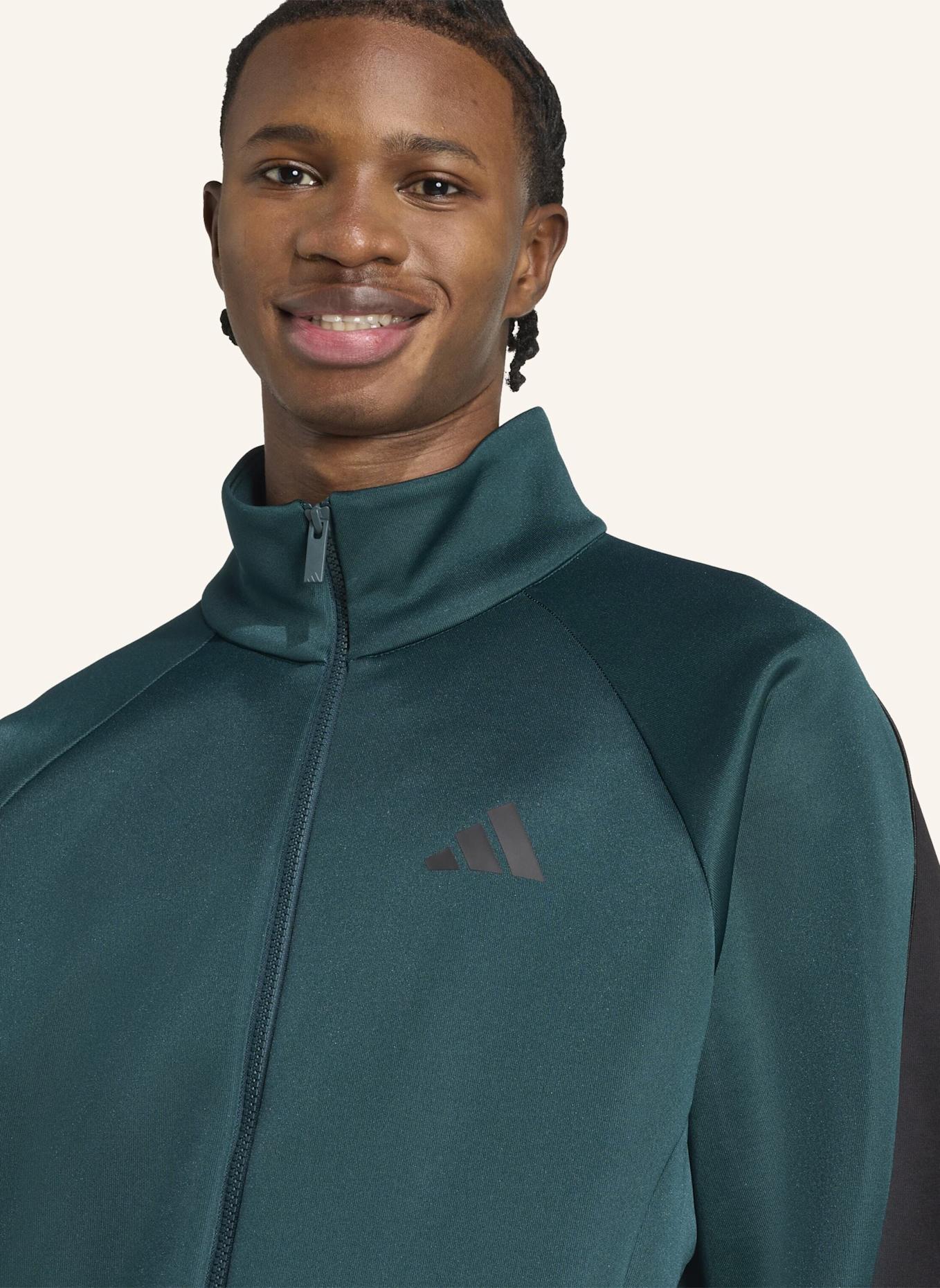 adidas STADIUM TRAININGSJACKE: GRÜN/ TÜRKIS/ SCHWARZ