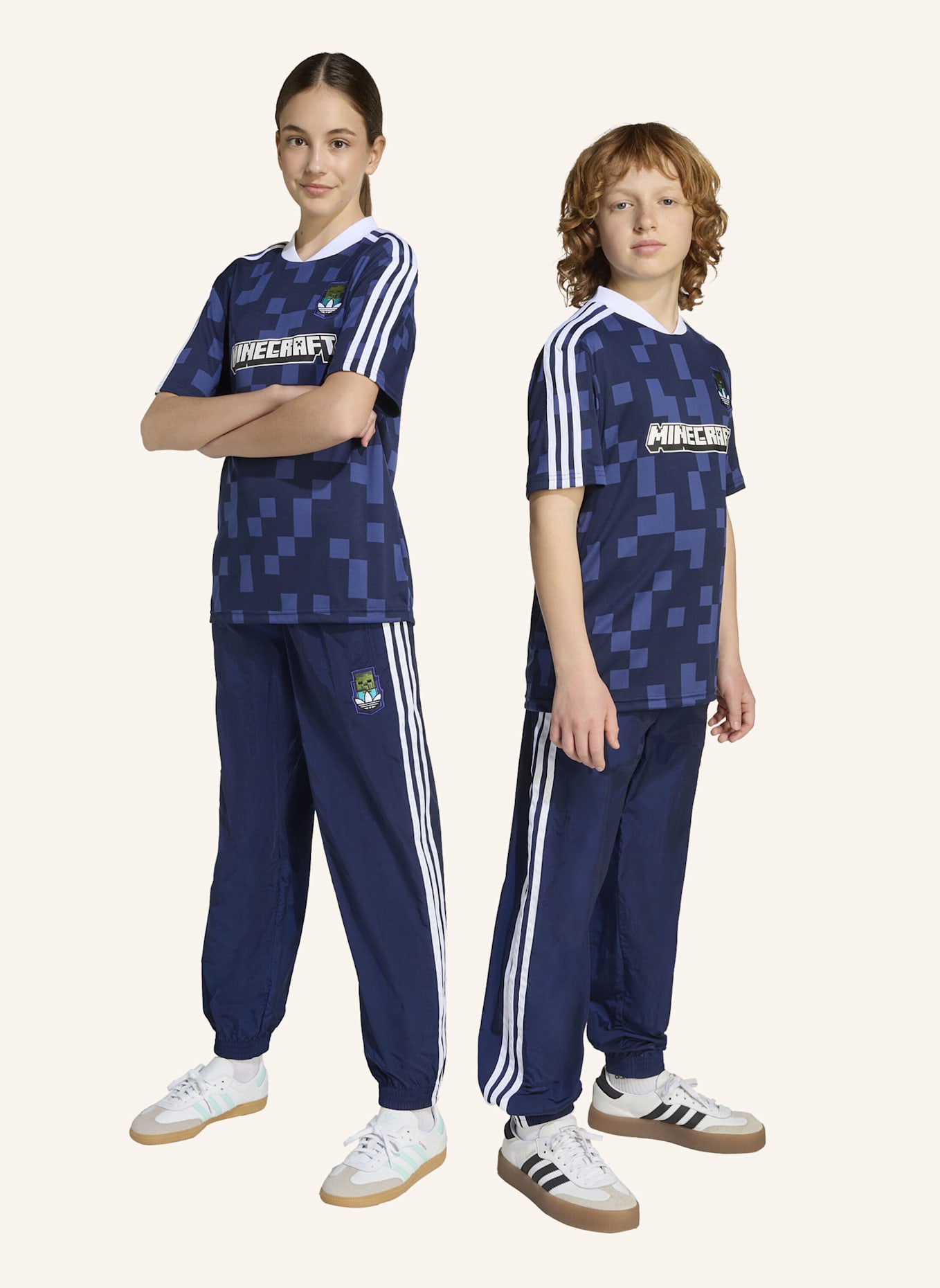 adidas Originals ADIDAS ORIGINALS X MINECRAFT HOSE KIDS: BLAU