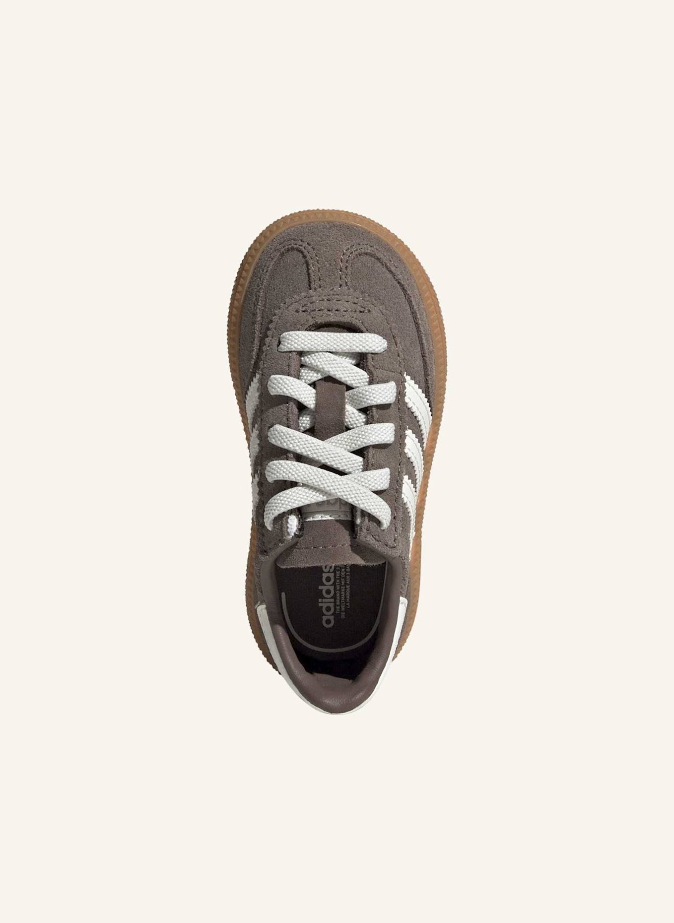adidas Originals HANDBALL SPEZIAL COMFORT CLOSURE ELASTIC LACE KIDS SCHUH: BRAUN/ WEISS/ BEIGE