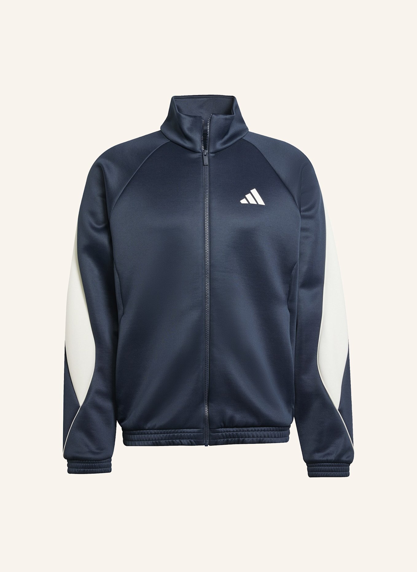 adidas STADIUM TRAININGSJACKE: SCHWARZ/ WEISS