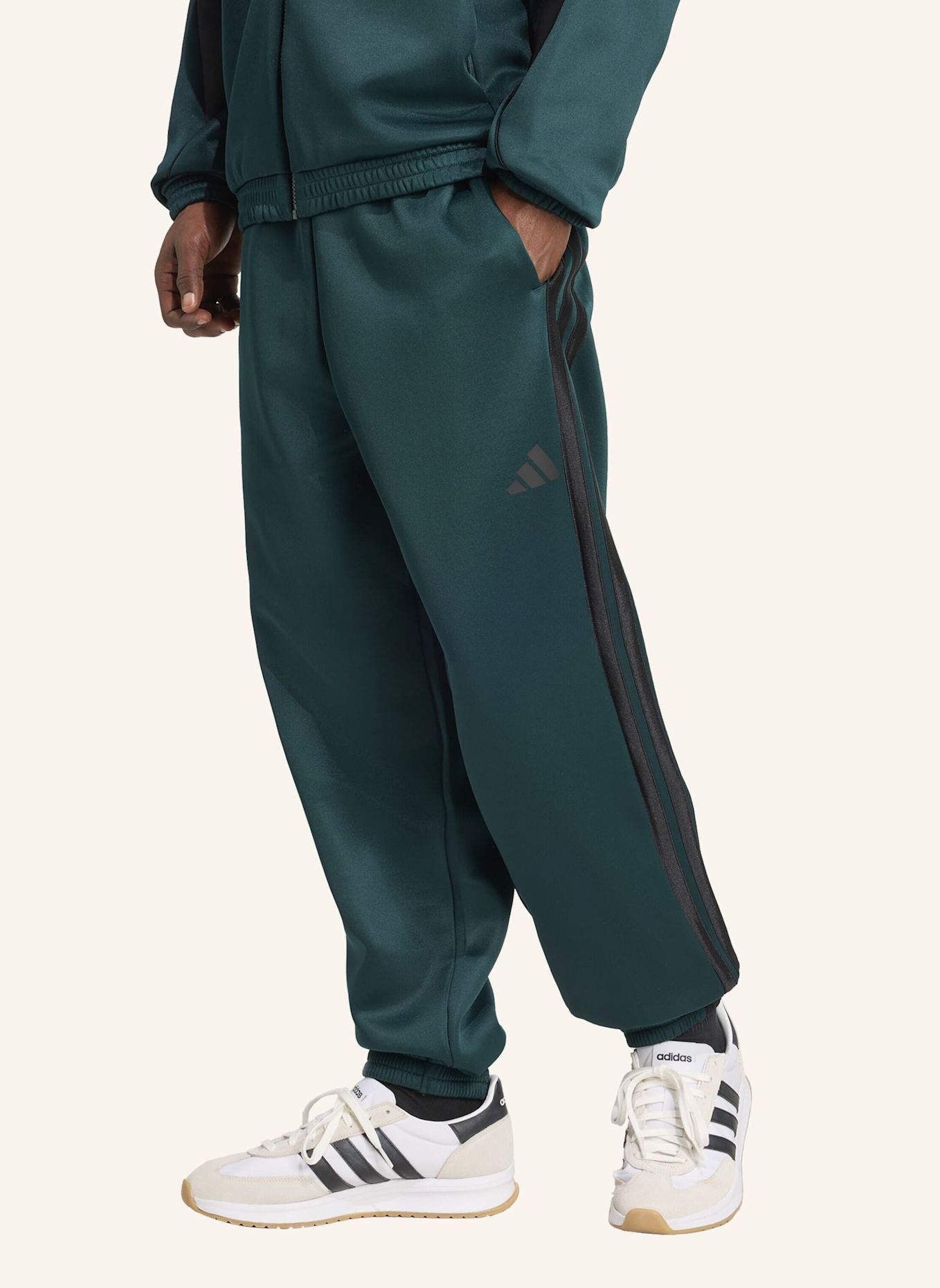 adidas STADIUM TRAININGSHOSE: SCHWARZ