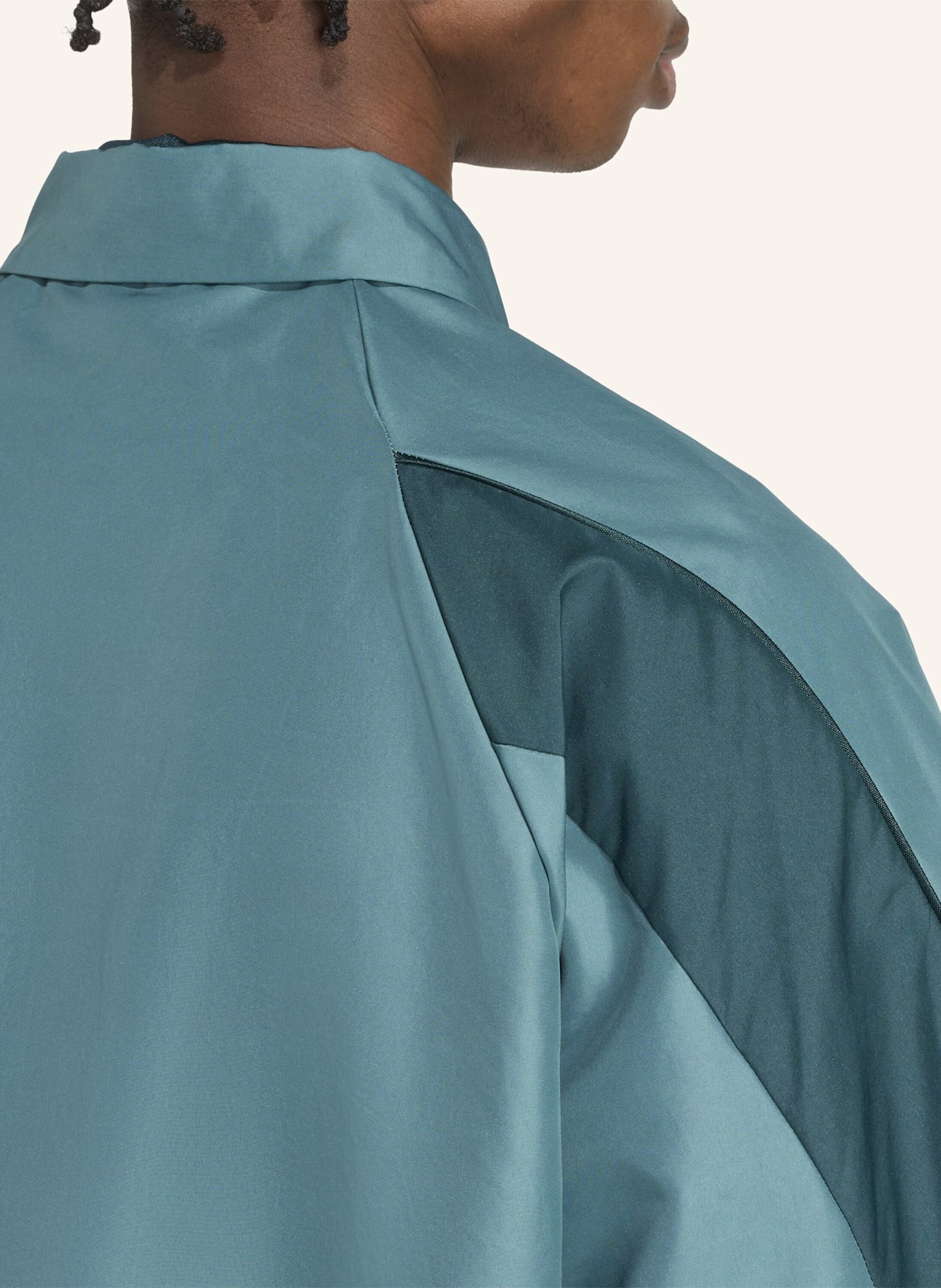 adidas STADIUM TRAININGSJACKE: TÜRKIS/ GRÜN