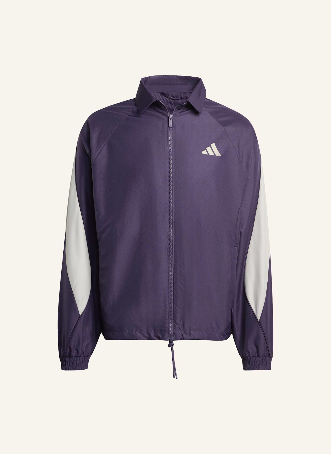 adidas STADIUM TRAININGSJACKE: LILA/ GRAU