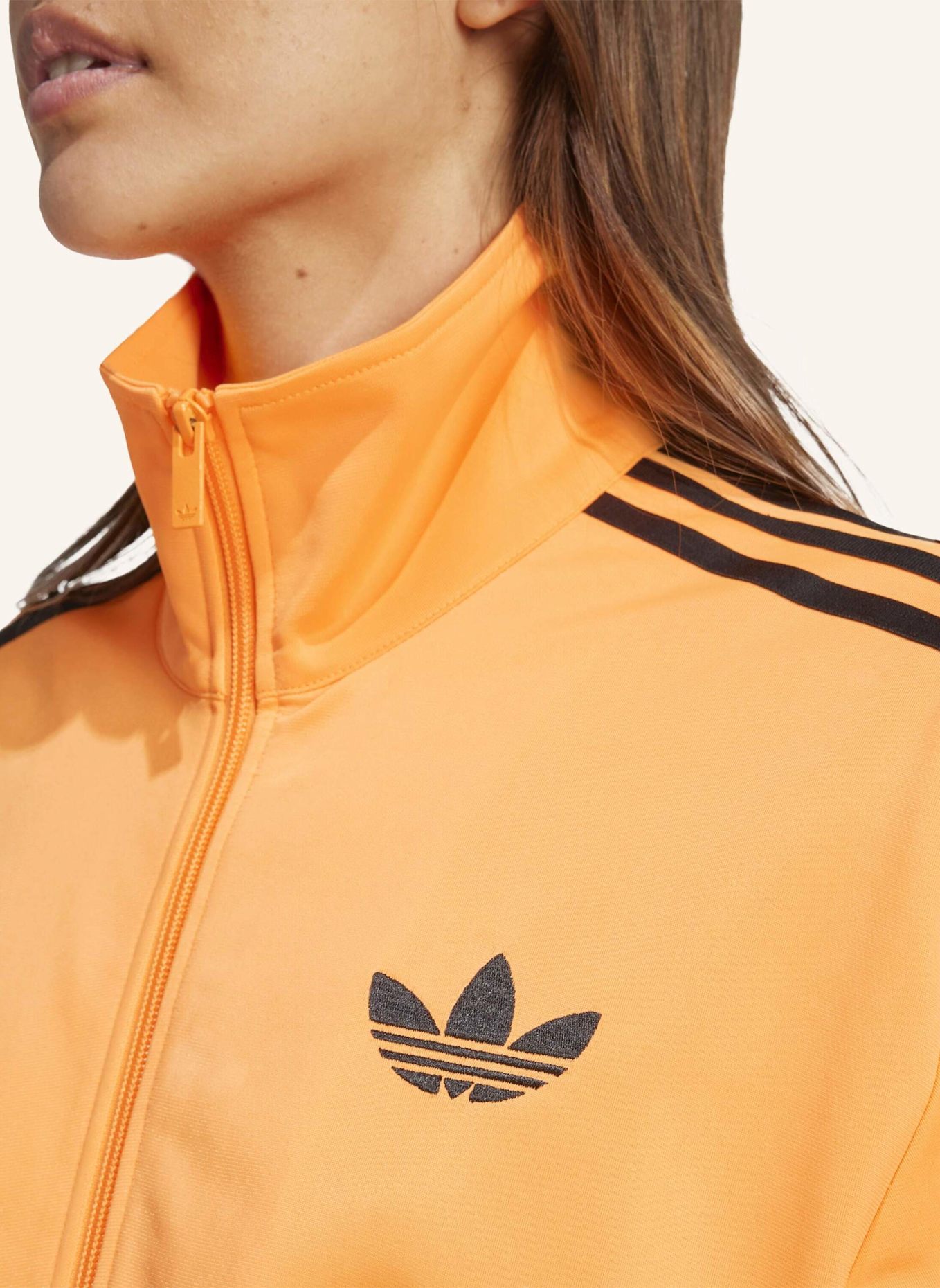 adidas Originals Trainingsjacke FIREBIRD: ORANGE/ SCHWARZ