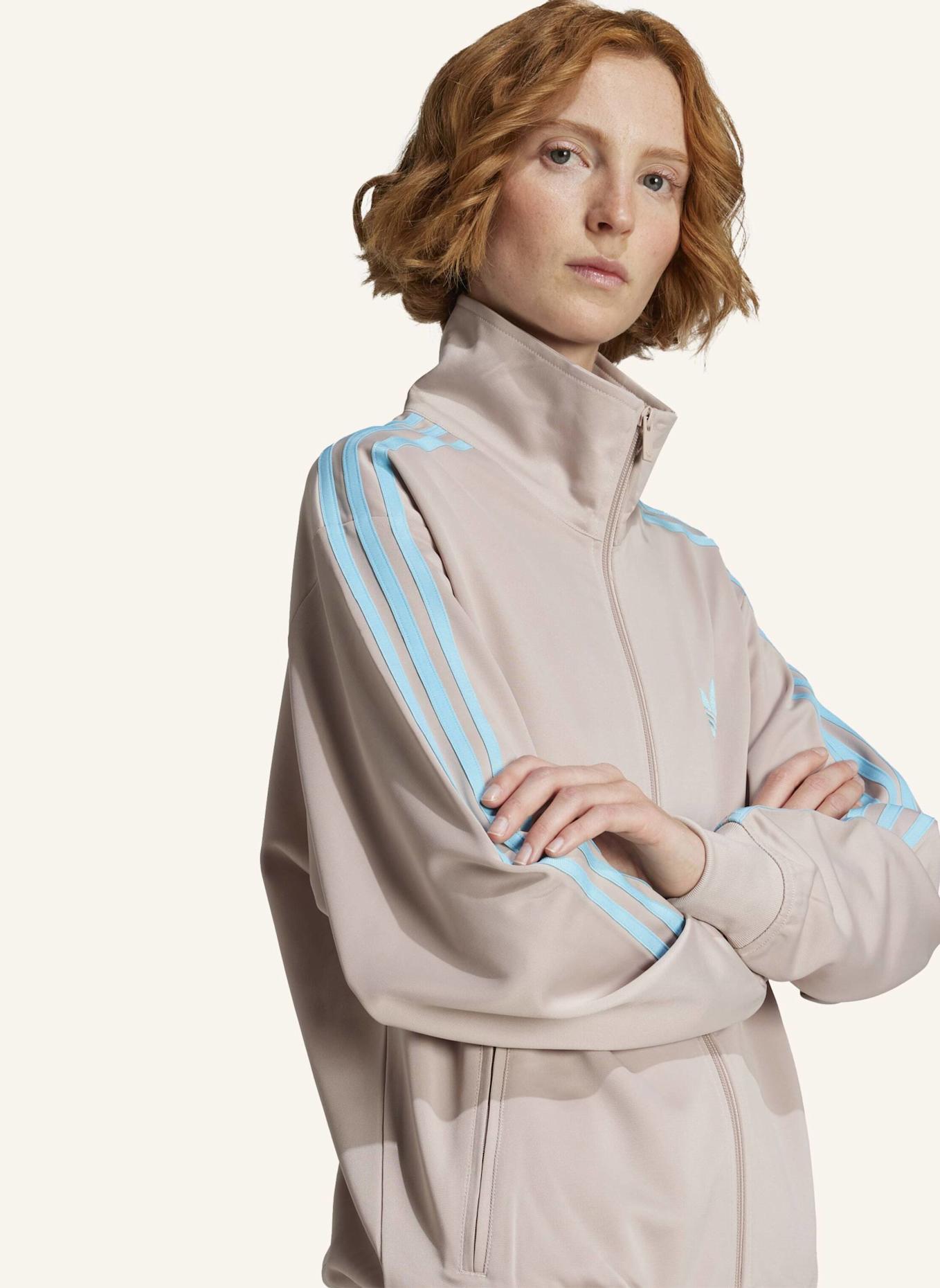 adidas Originals Trainingsjacke FIREBIRD: BEIGE/ BLAU