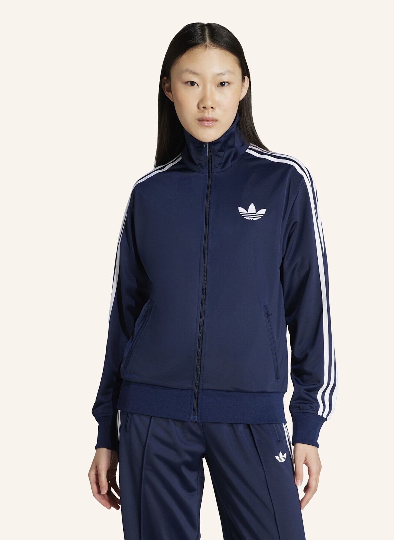 adidas Originals Trainingsjacke FIREBIRD: BLAU/ WEISS