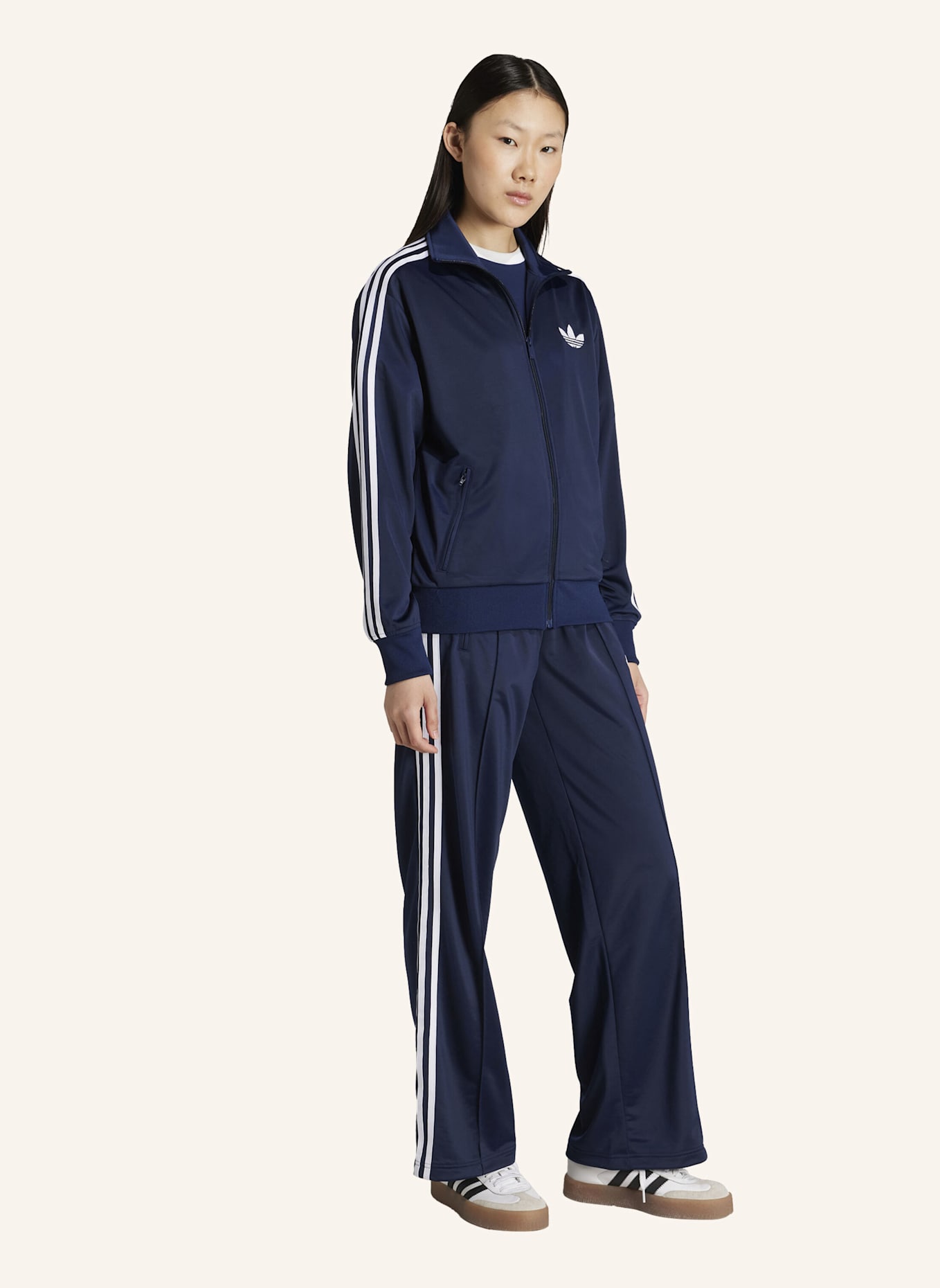 adidas Originals Trainingsjacke FIREBIRD: BLAU/ WEISS