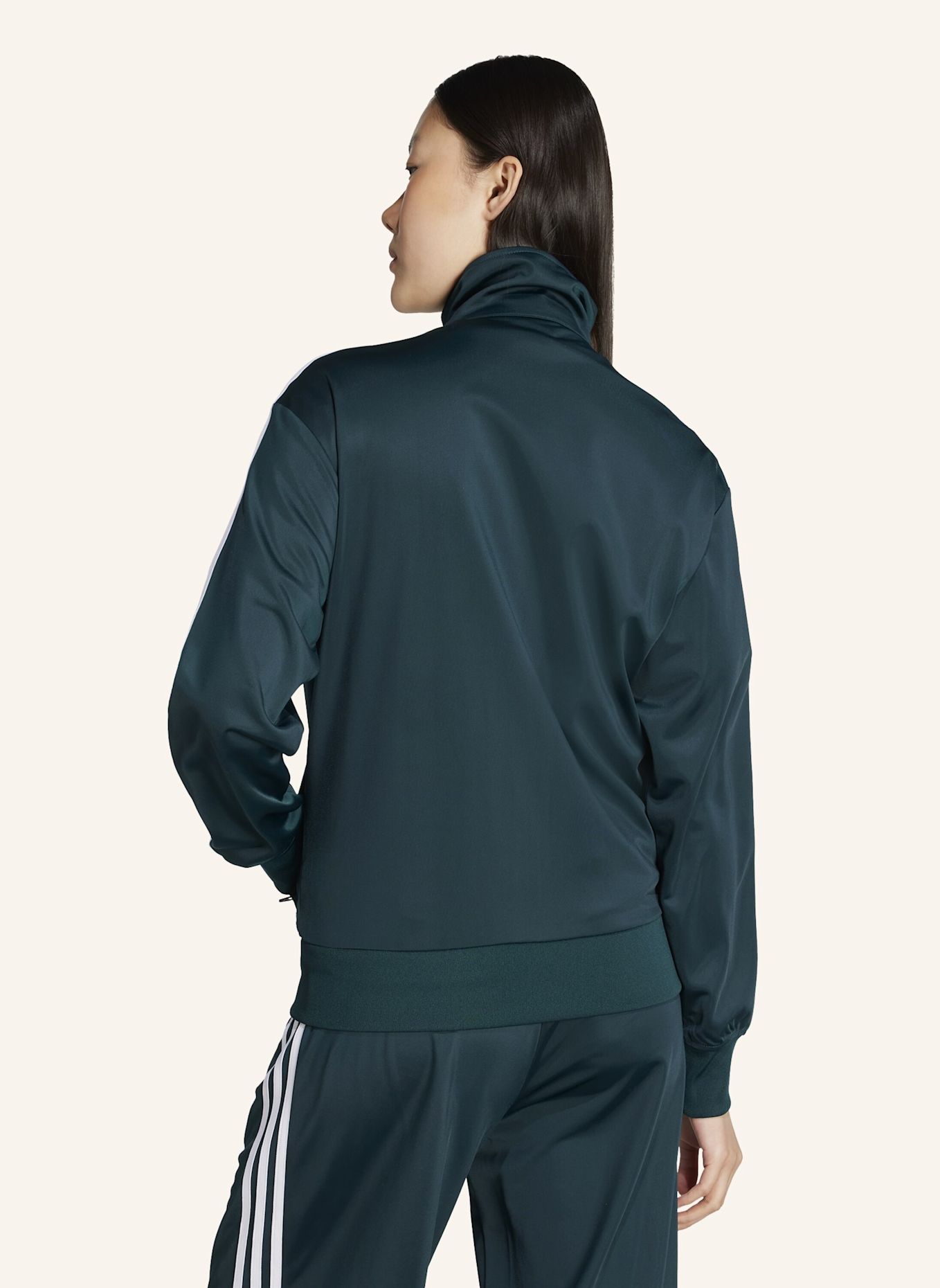 adidas Originals Trainingsjacke FIREBIRD: GRÜN/ WEISS