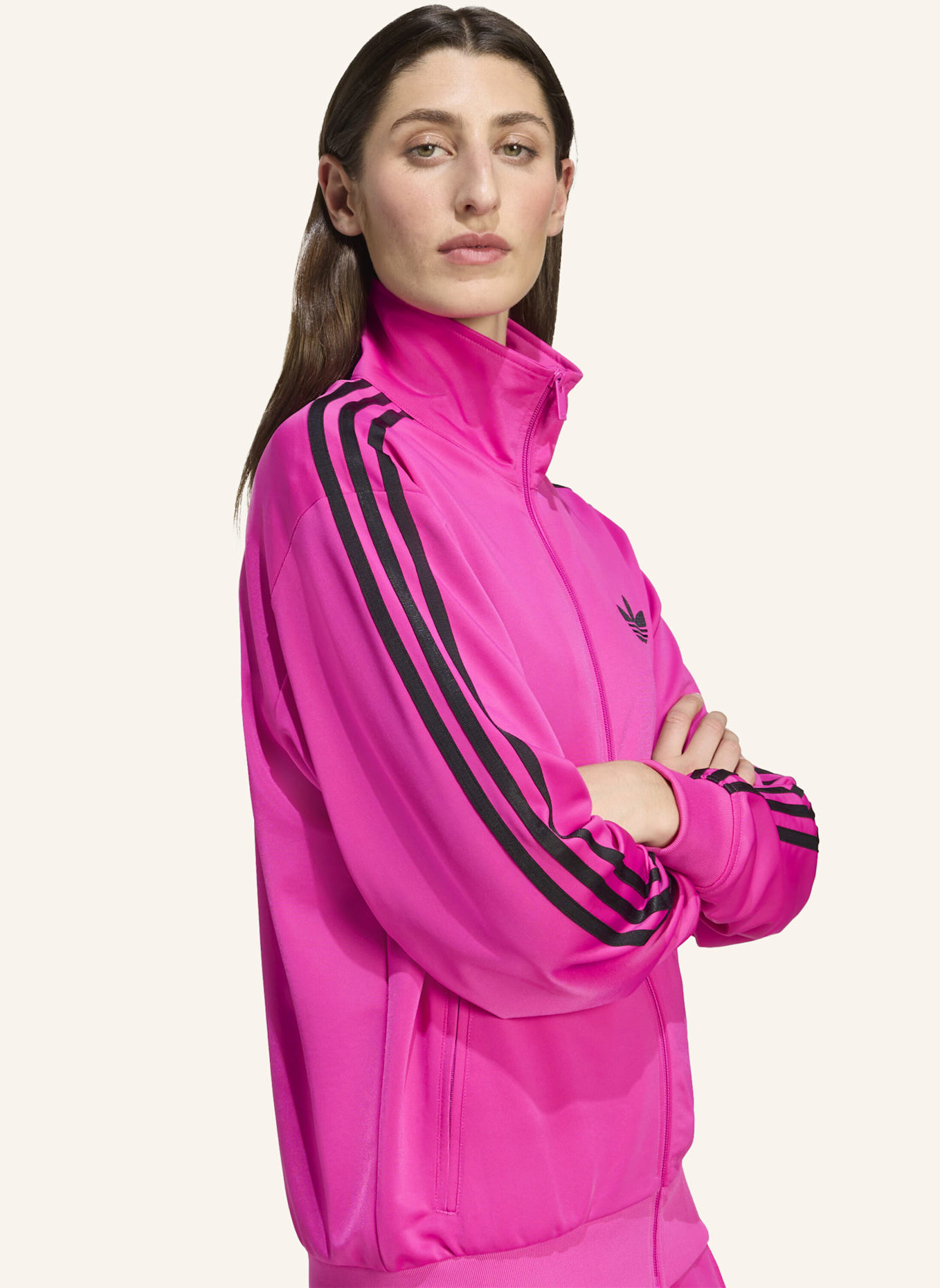 adidas Originals Trainingsjacke FIREBIRD: SCHWARZ