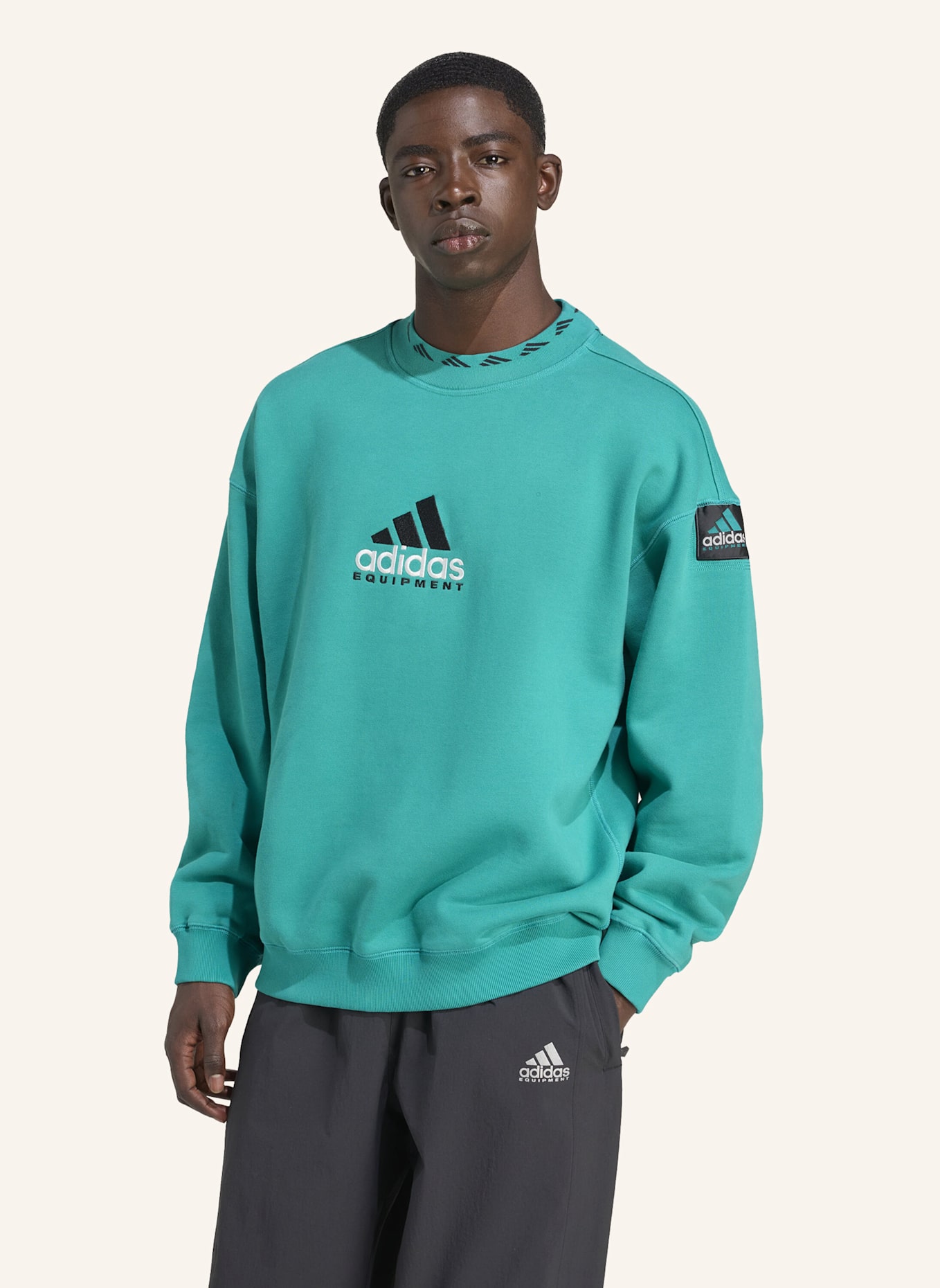 adidas Originals Sweatshirt EQUIPMENT WASHED: GRÜN